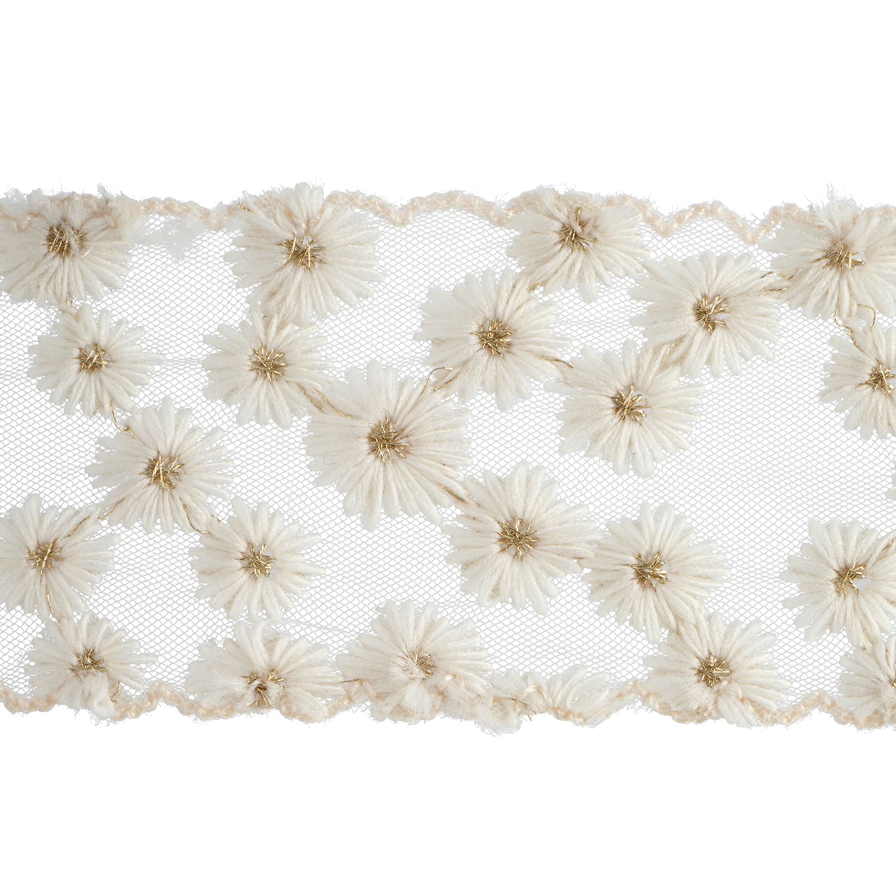 1 7/8&#x22; x 3yd. Floral Lace Ribbon by Ashland&#xAE;