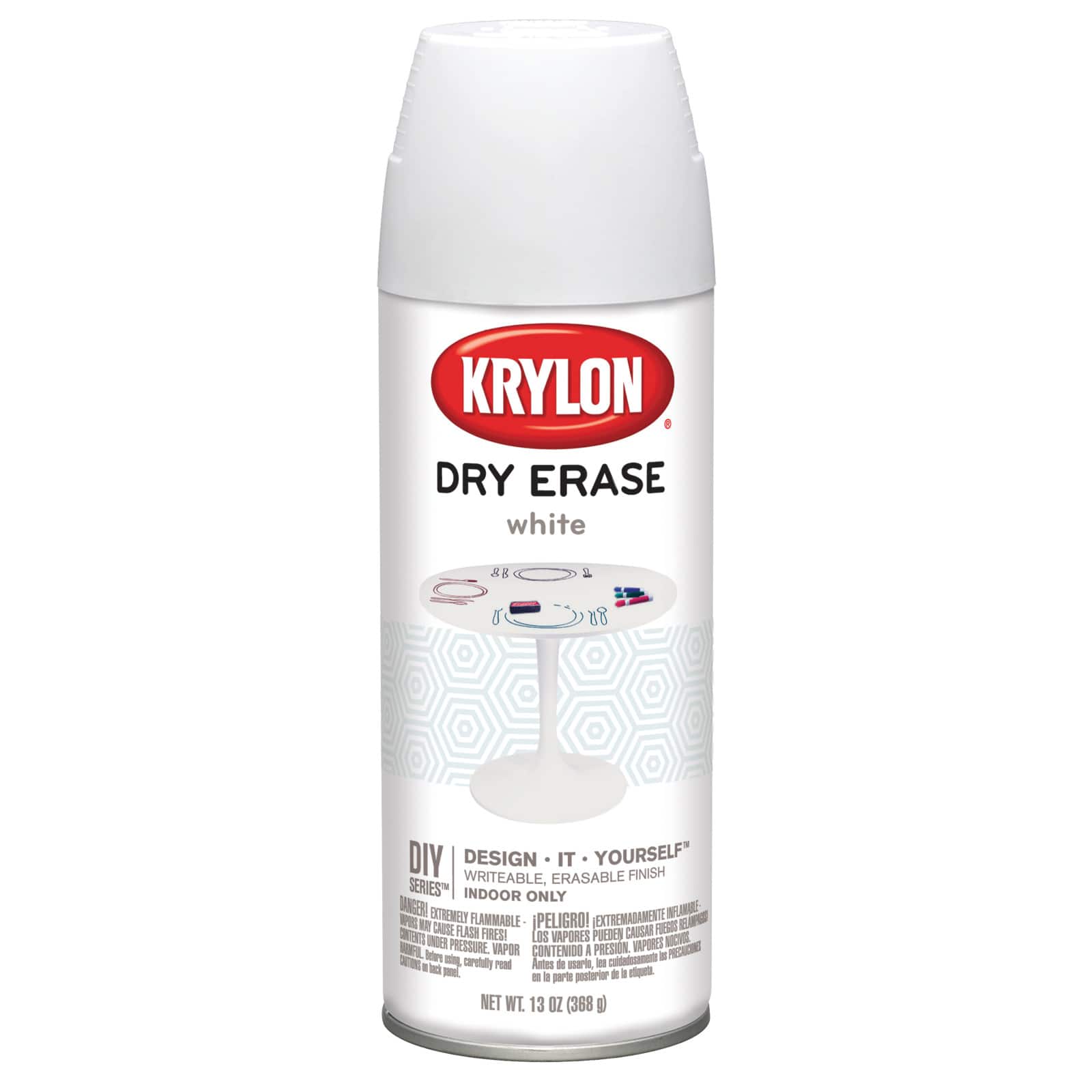 Krylon® White Dry Erase Spray Paint