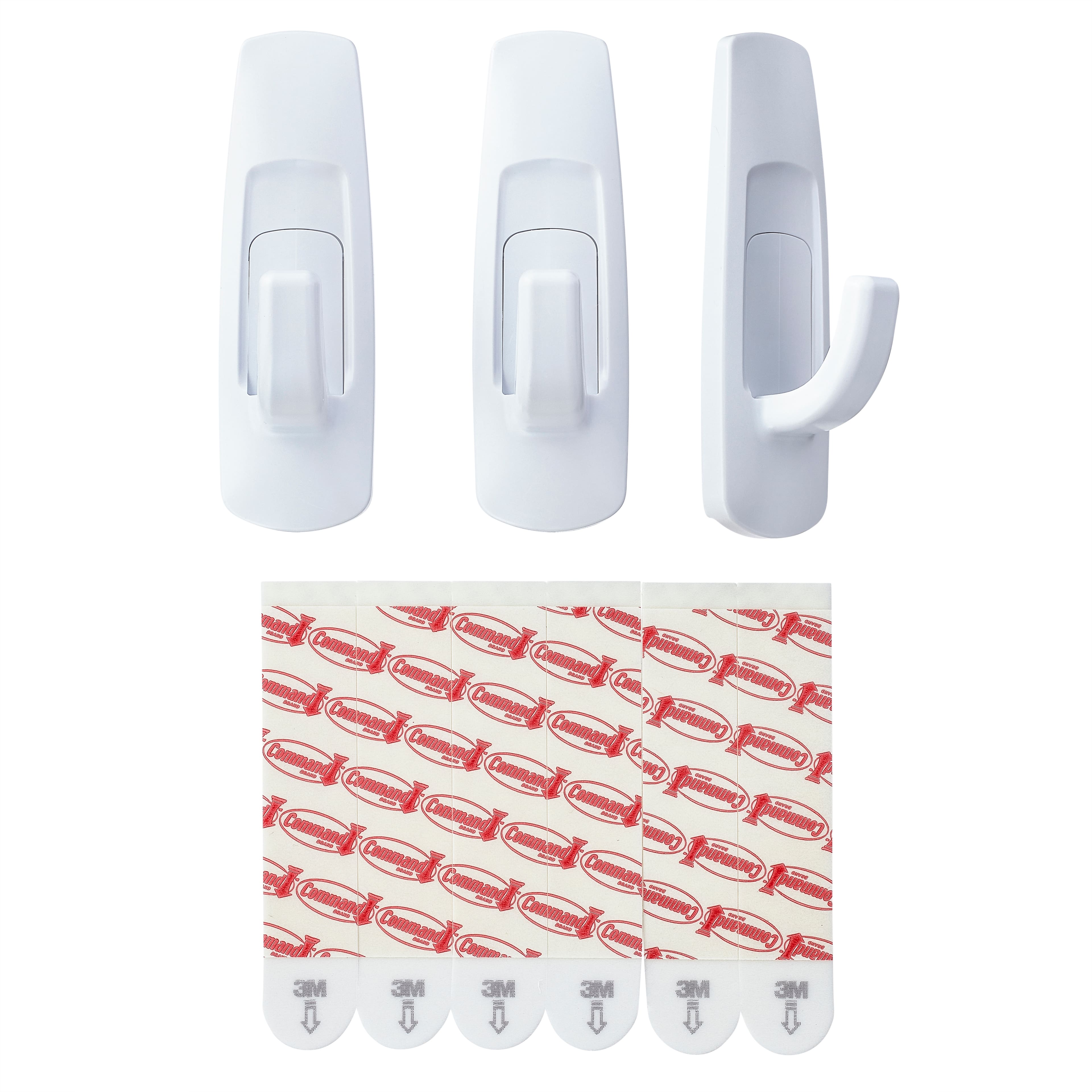 12 Packs: 3 ct. (36 total) Command&#x2122; Large White Utility Hooks