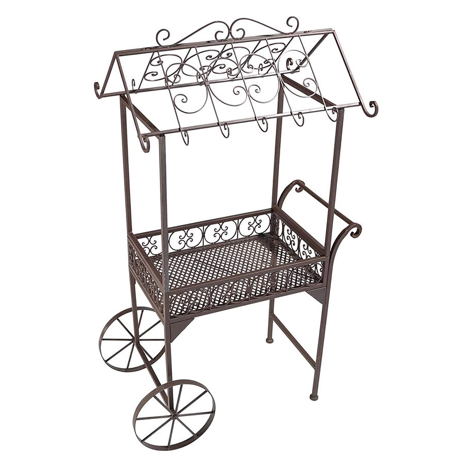 Design Toscana 56.5&#x22; Jardin a la Francaise Flower Pushcart