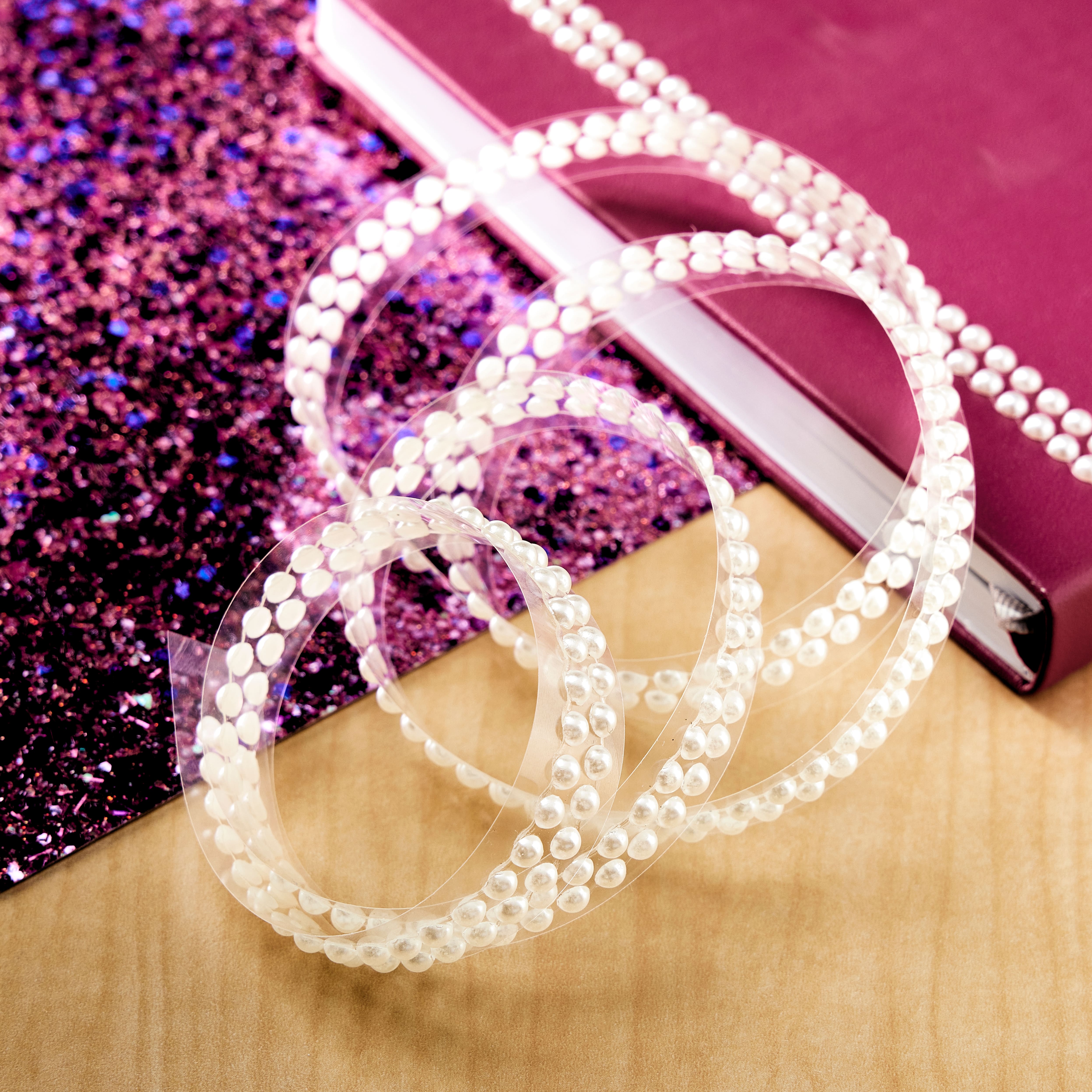 Recollections&#x2122; Bling on a Roll&#x2122; Faux Pearls