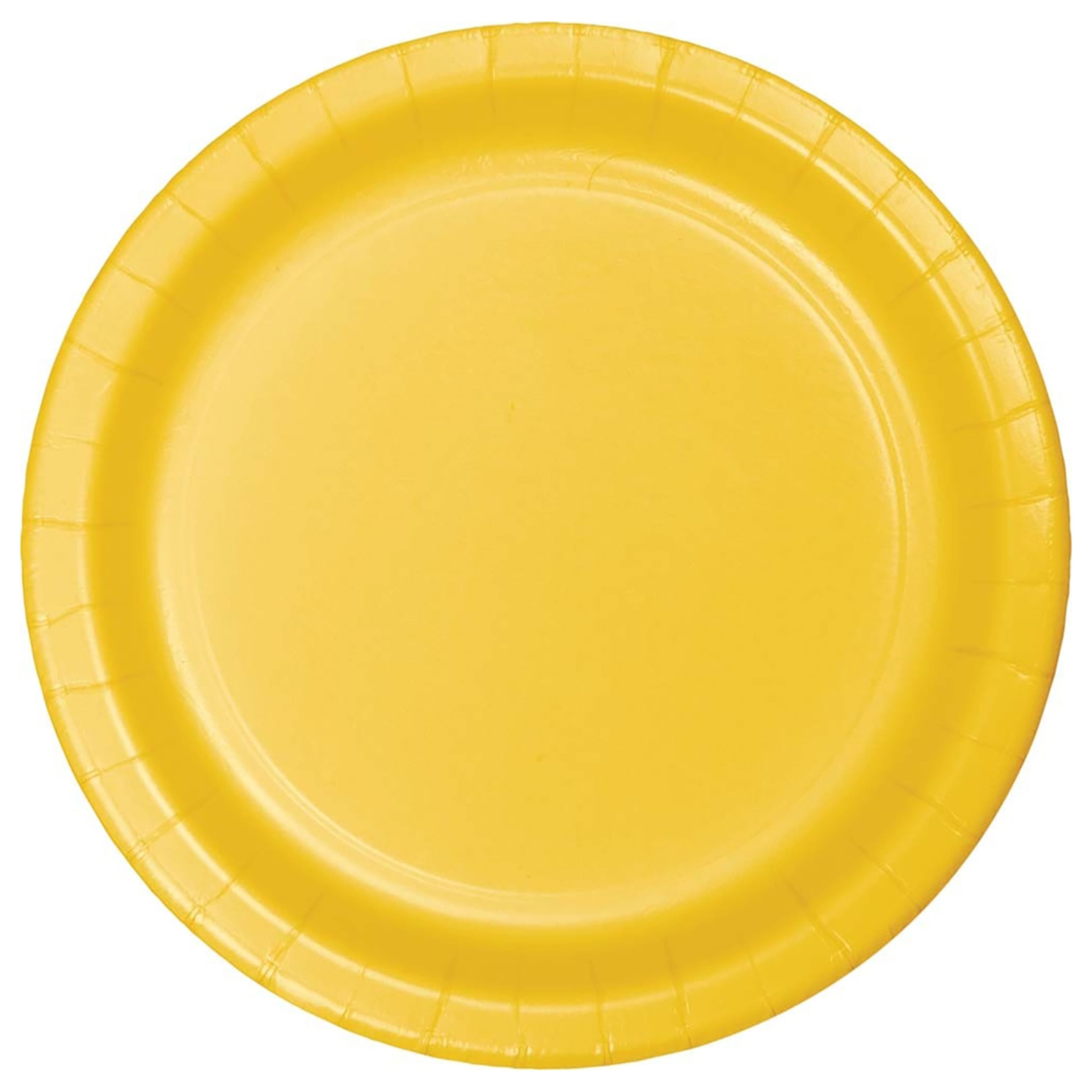 9&#x22; Solid Paper Plates, 24ct.
