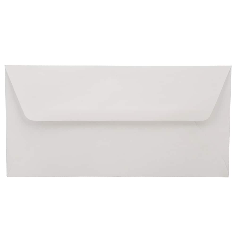 JAM Paper White #16 Commercial Envelopes with Wallet Flap