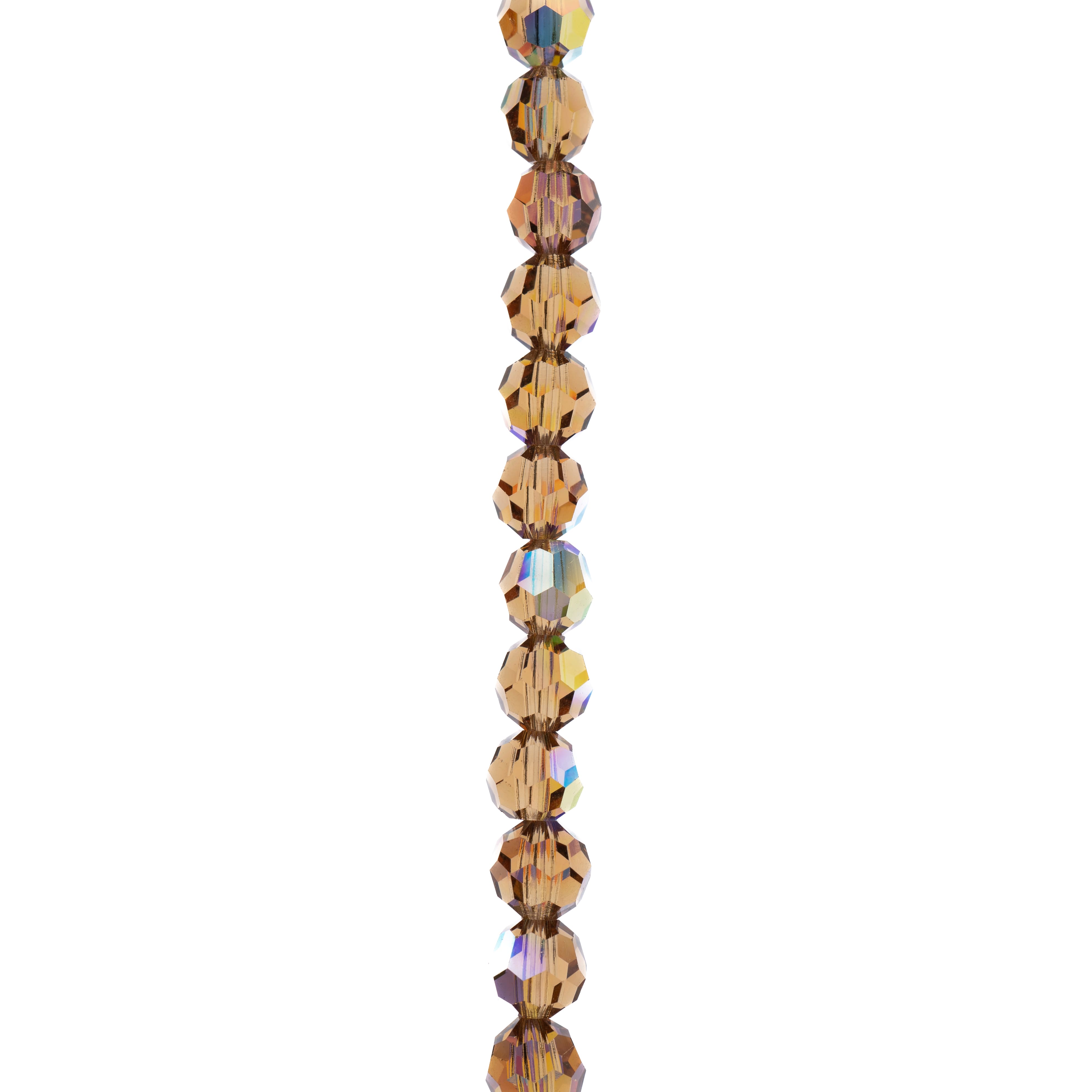 12 Pack: Preciosa Glass Crystal Round Beads, 6mm by Bead Landing™