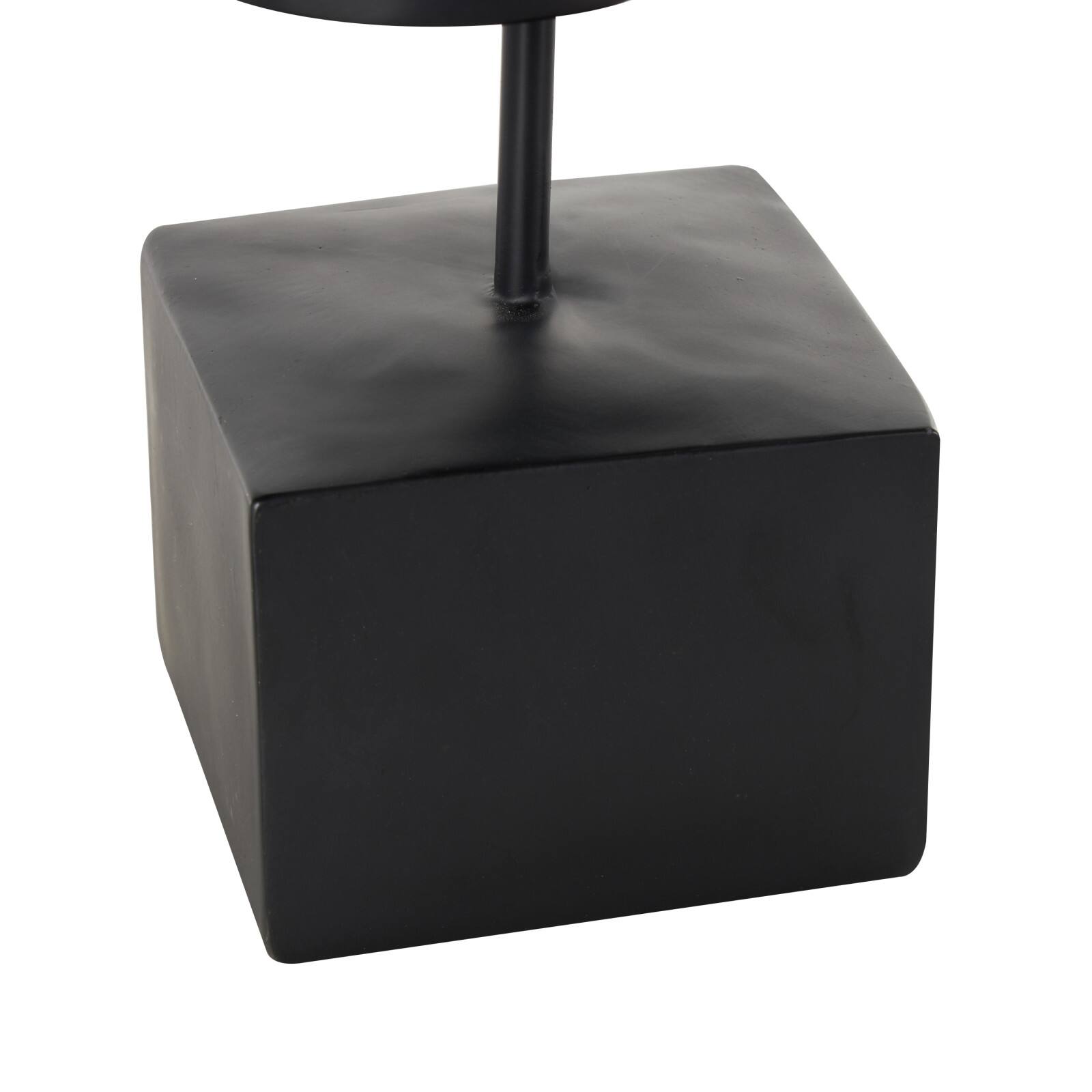 12.5" People Hugging Decorative Sculpture with Square Base