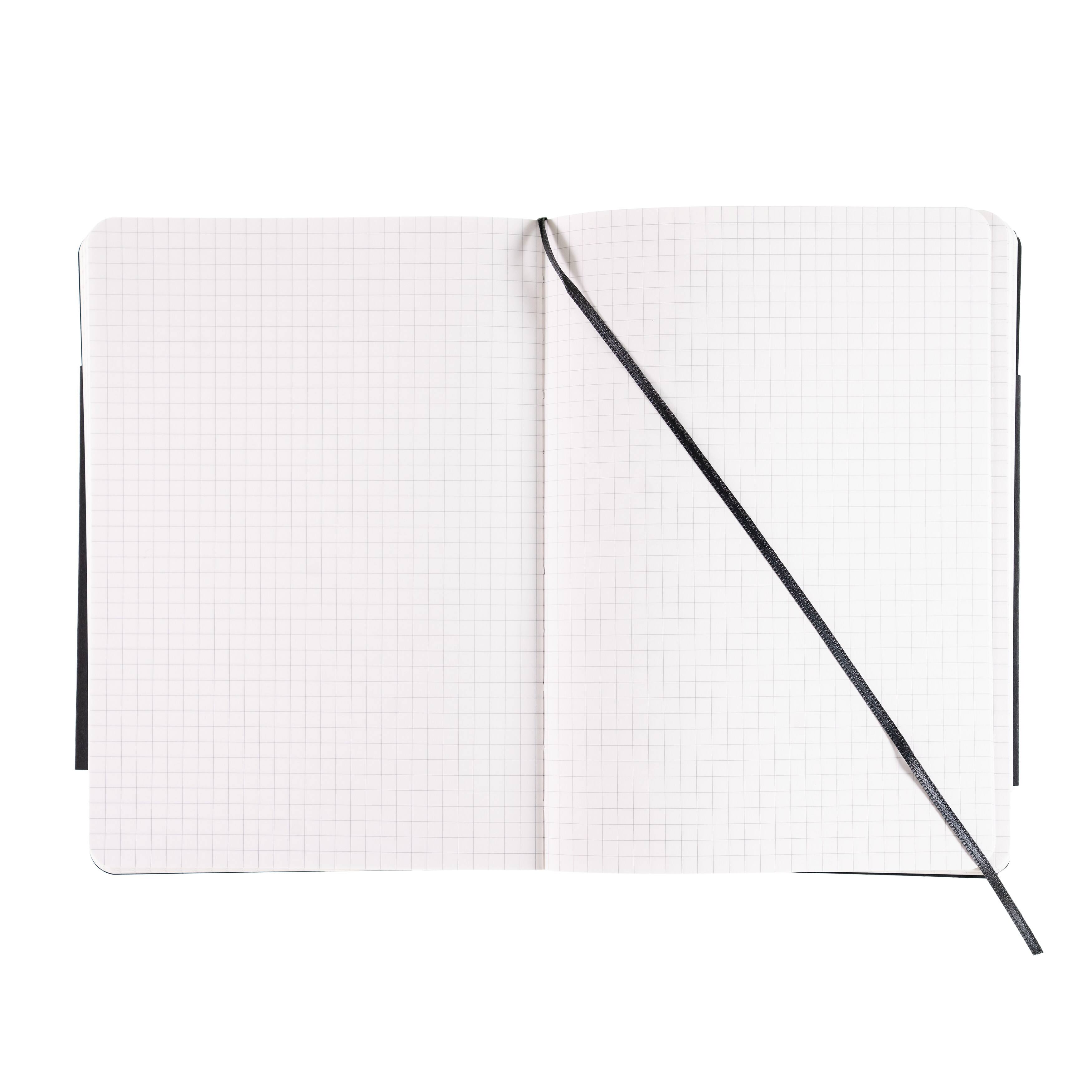Fabriano® EcoQua Plus A5 Graph Stitch-Bound Notebook