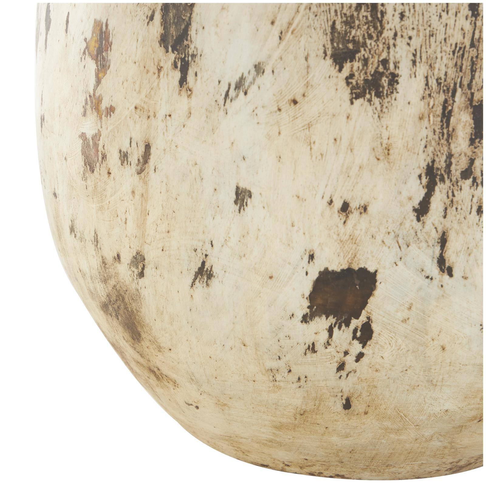 Brown Ceramic Antique Style Distressed Vase