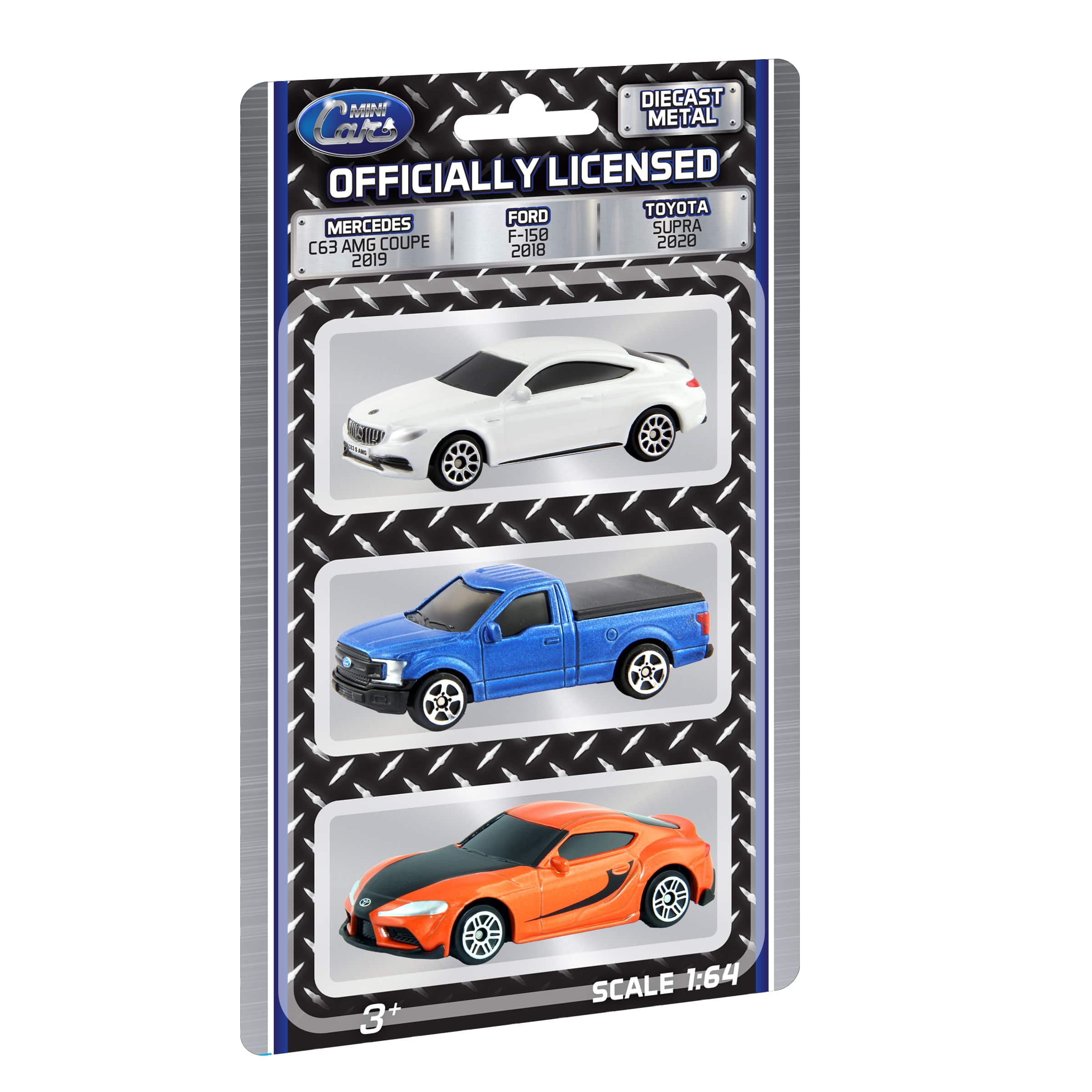 Assorted Die Cast Mini Series 1:64 Scale Car Set, 3pc. | Michaels