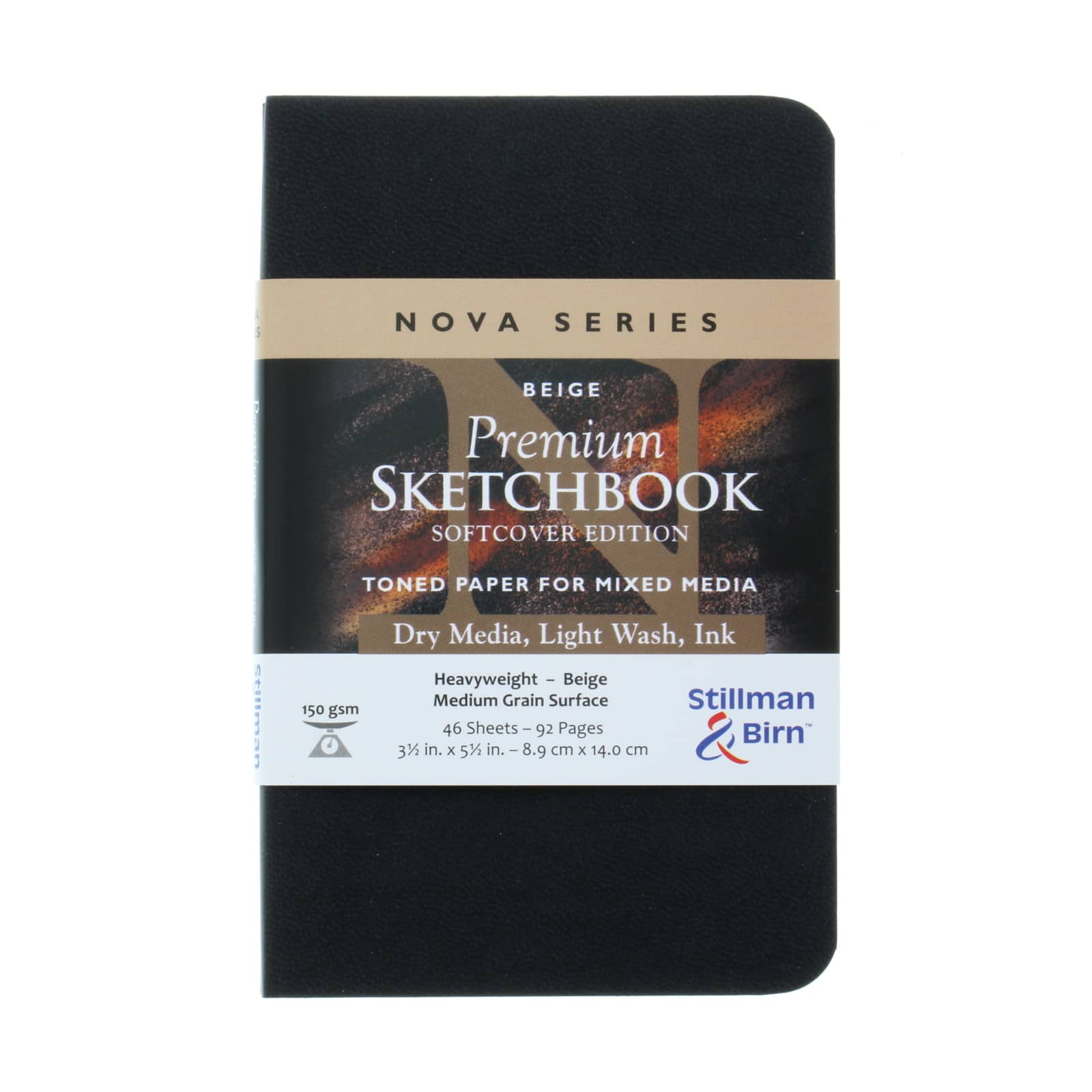 Stillman & Birn™ Nova Series Beige Toned Premium Softcover Mixed Media Sketchbook