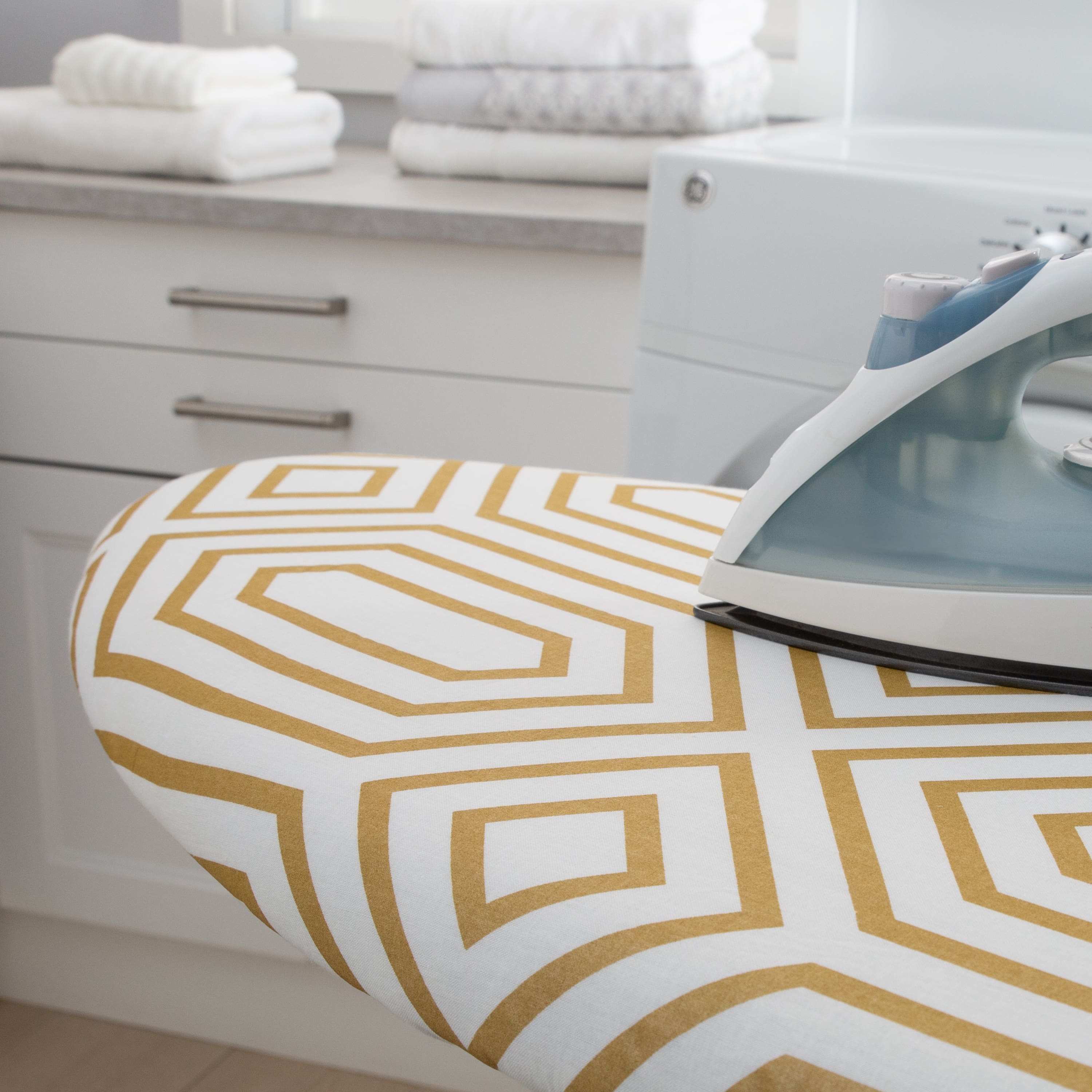 Simplify Gold Scorch Resistant Ironing Board Cover &#x26; Pad