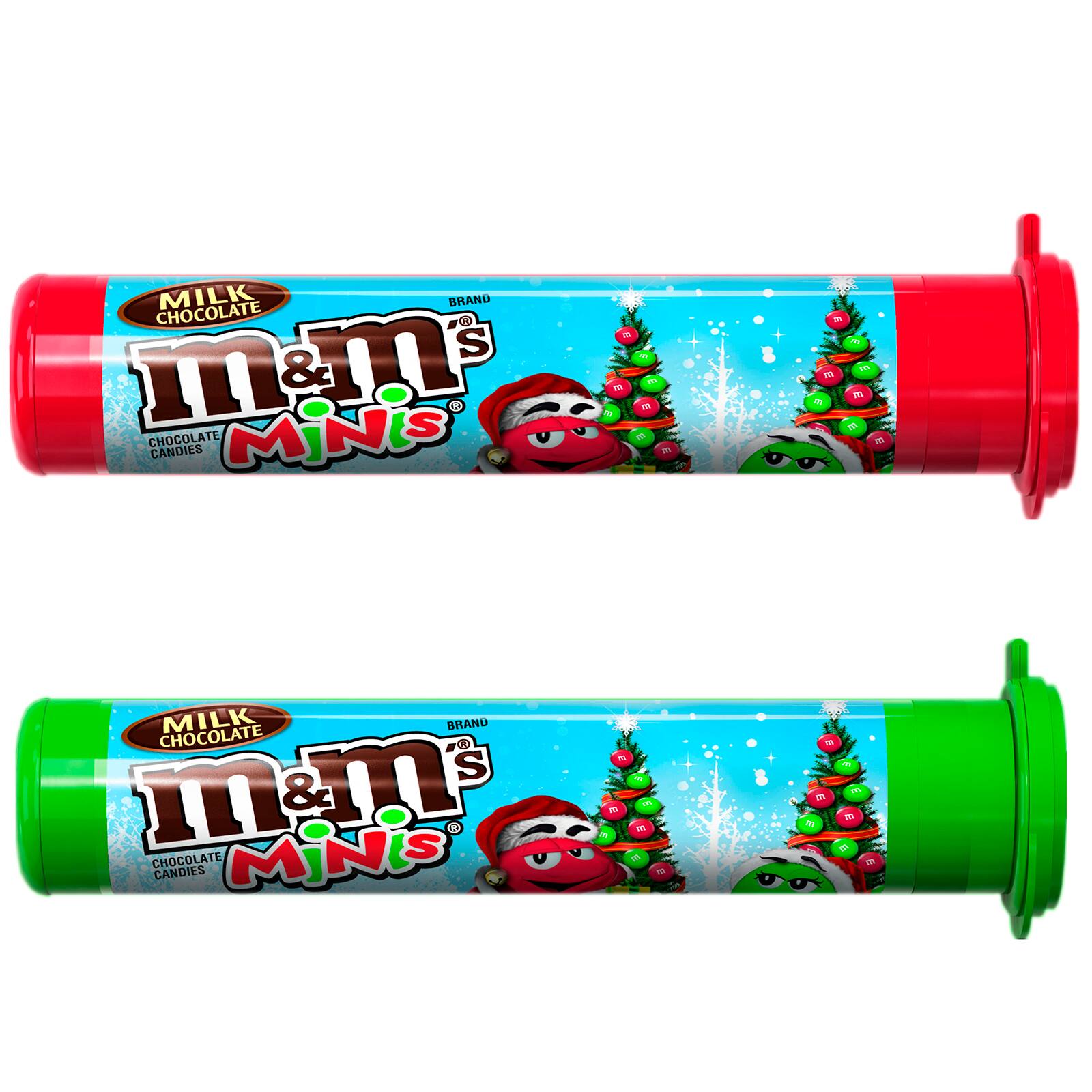 M & M's M&M's Mini Milk Chocolate Holiday Mega Tube 