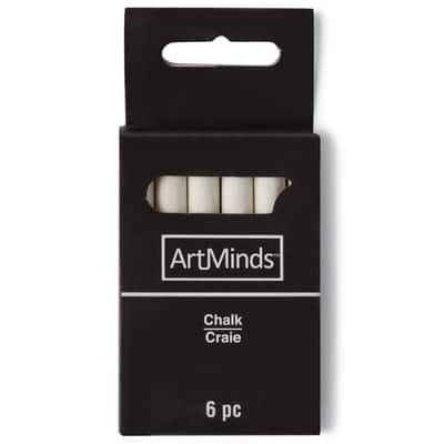 White Chalk 6 Pack by ArtMinds™
