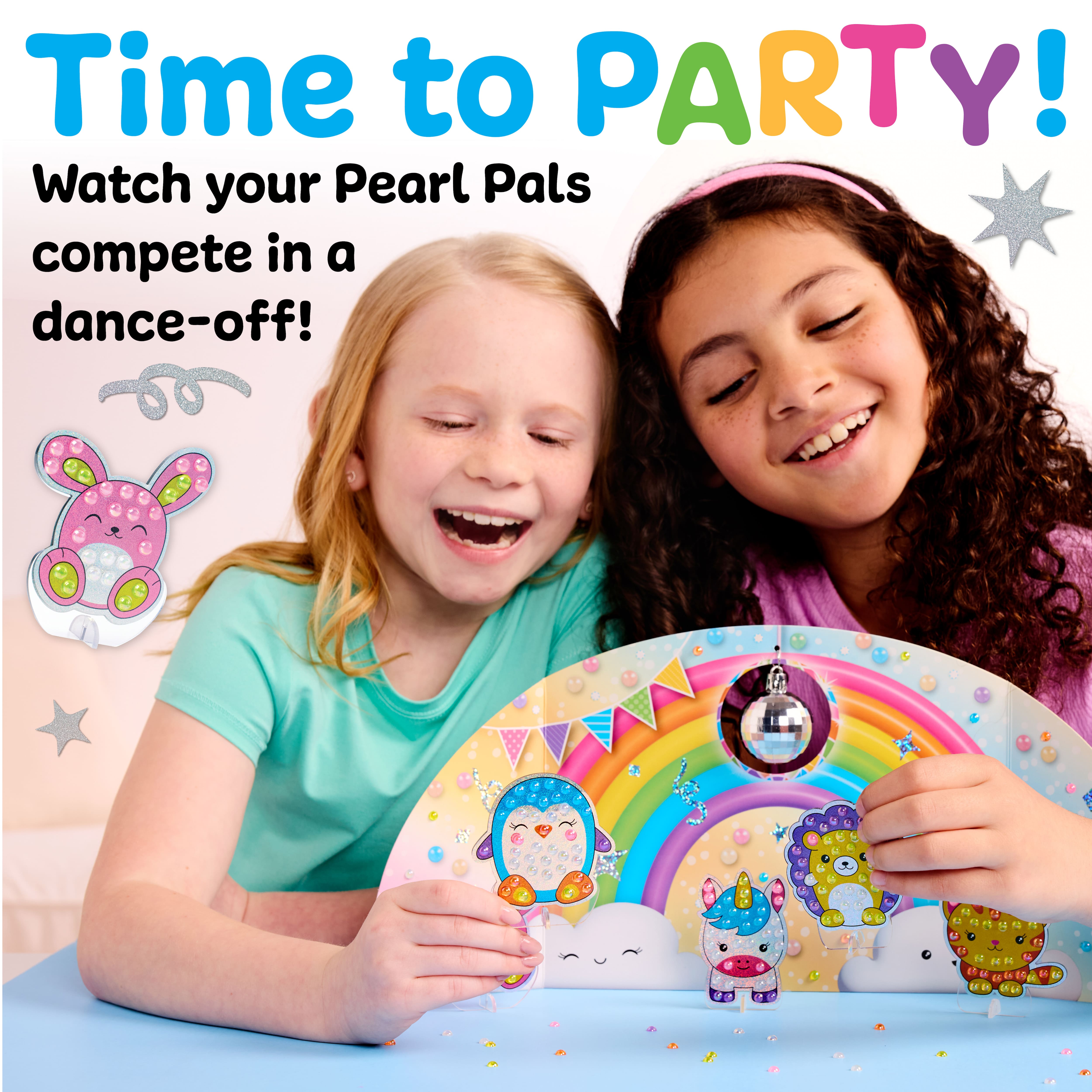 Creativity for Kids&#xAE; Bubble Gems&#x2122; Pearl Pals Disco Party Kit