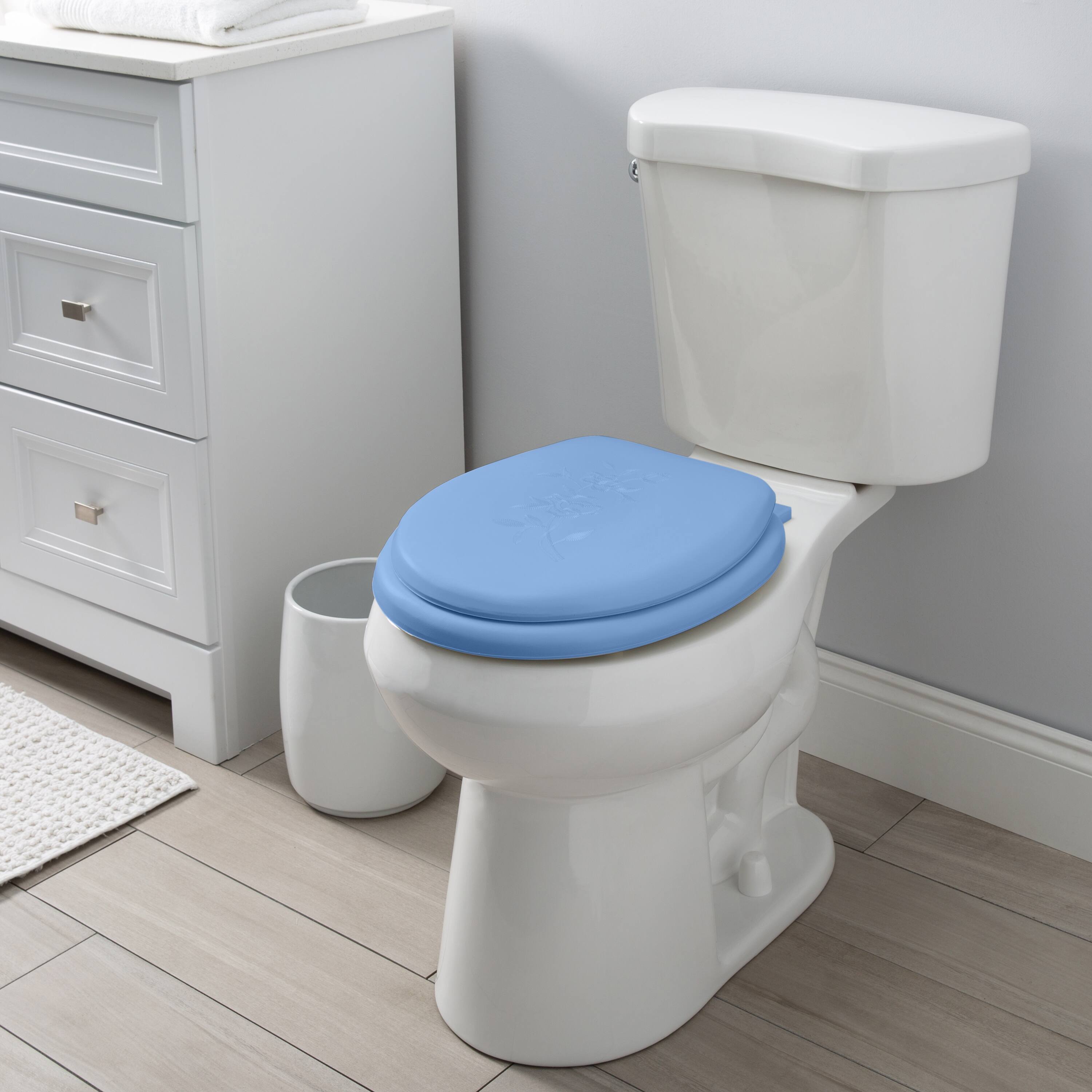 Bath Bliss Extra Soft Standard Round Toilet Seat