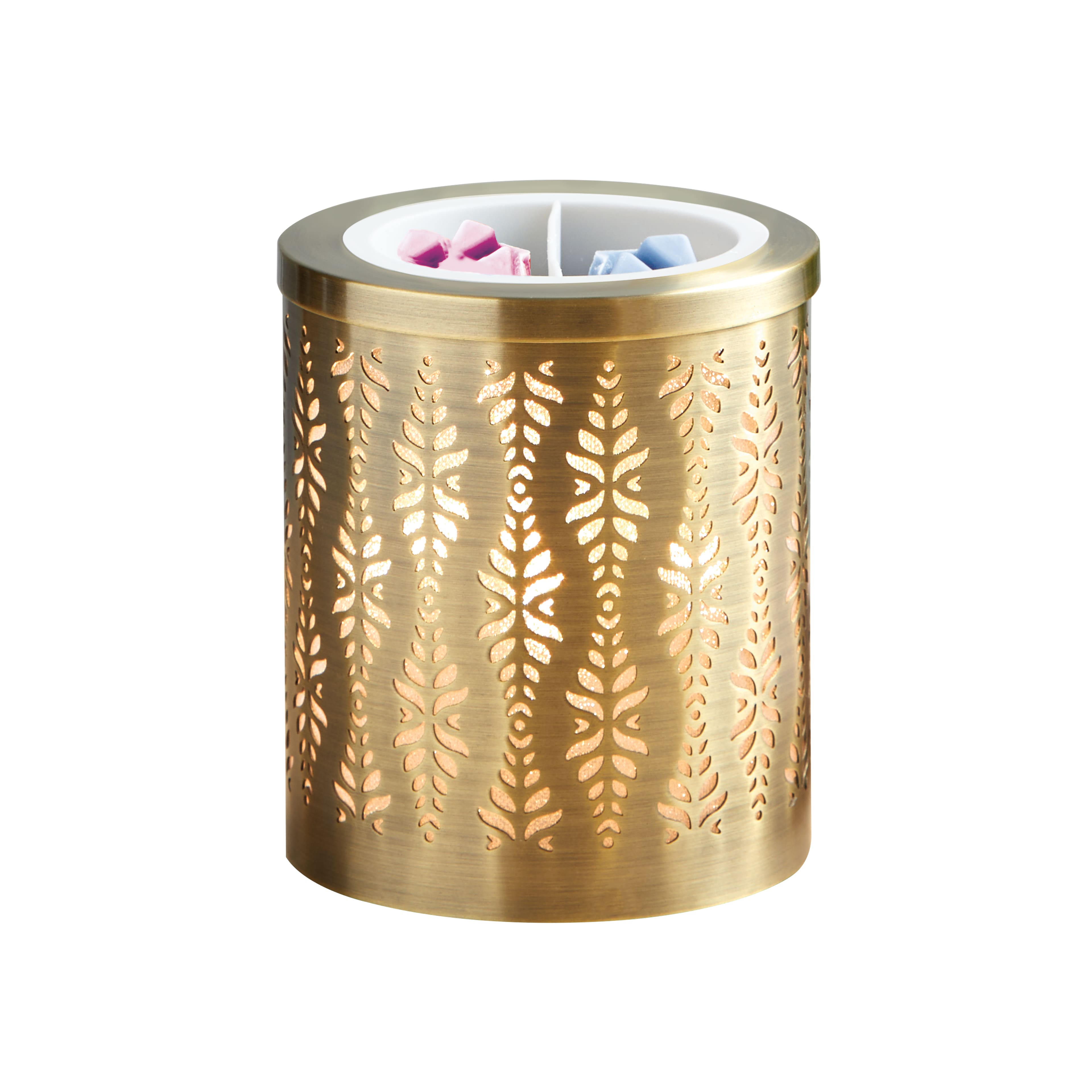 5" Gold Metallic Wax Warmer by Ashland®