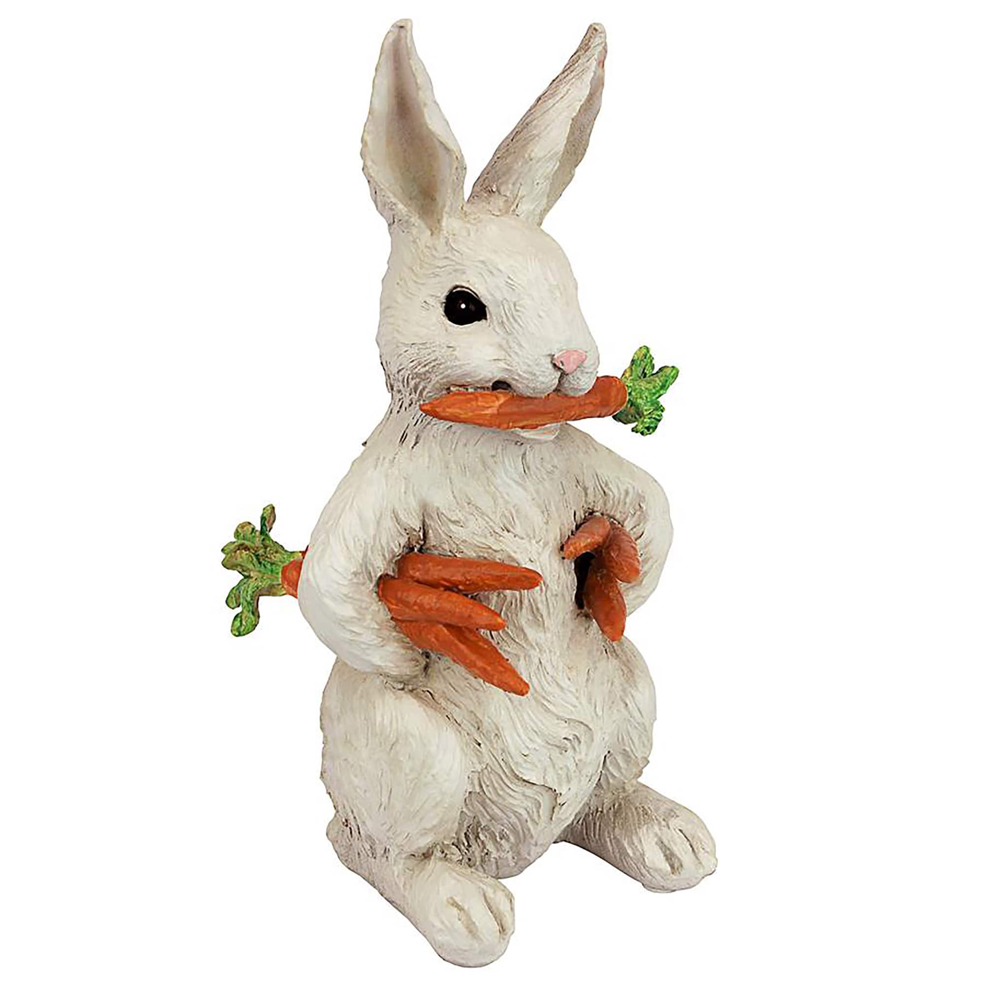 Design Toscano 12.5&#x22; Carotene the Bunny Rabbit Garden Statue
