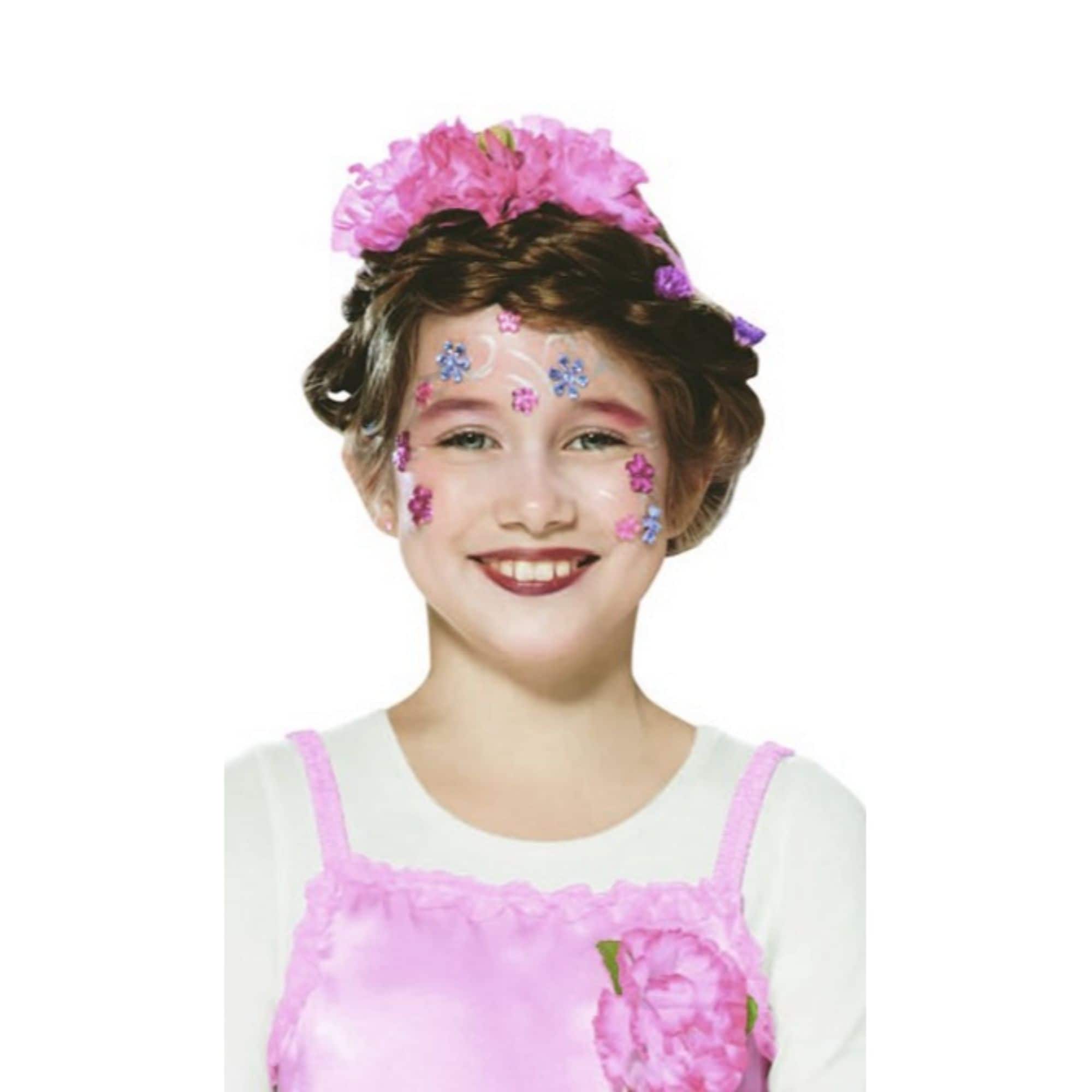 Medium Pink Flower Fairy Girl&#x27;s Costume