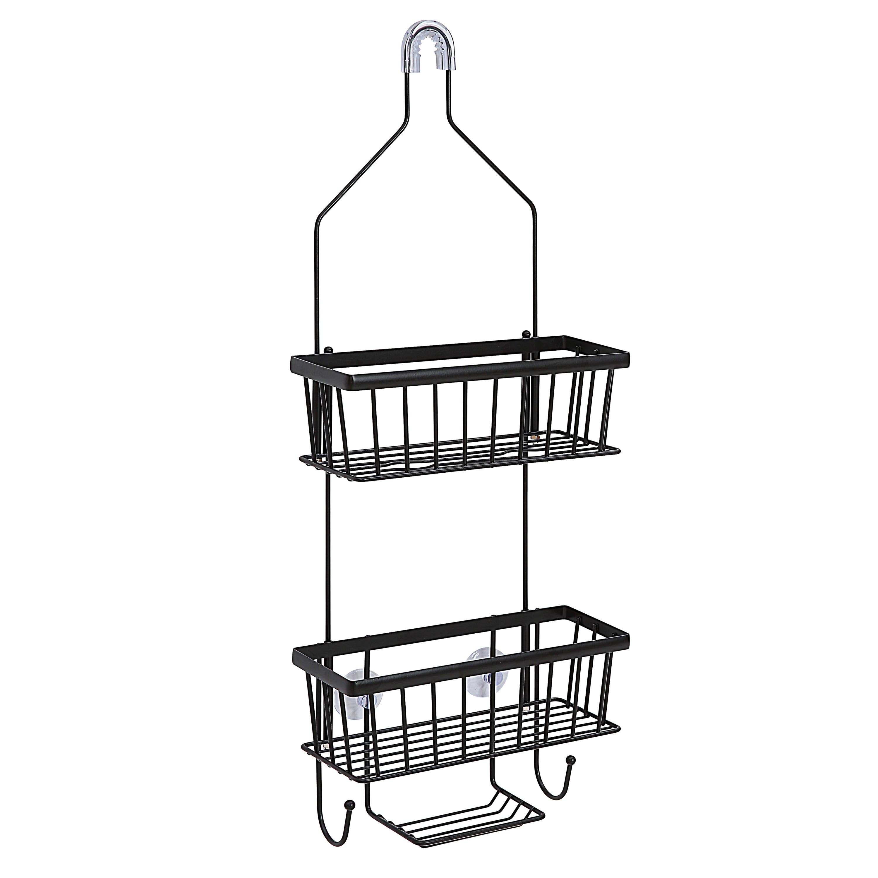 SunnyPoint Black Modern Shower Caddy