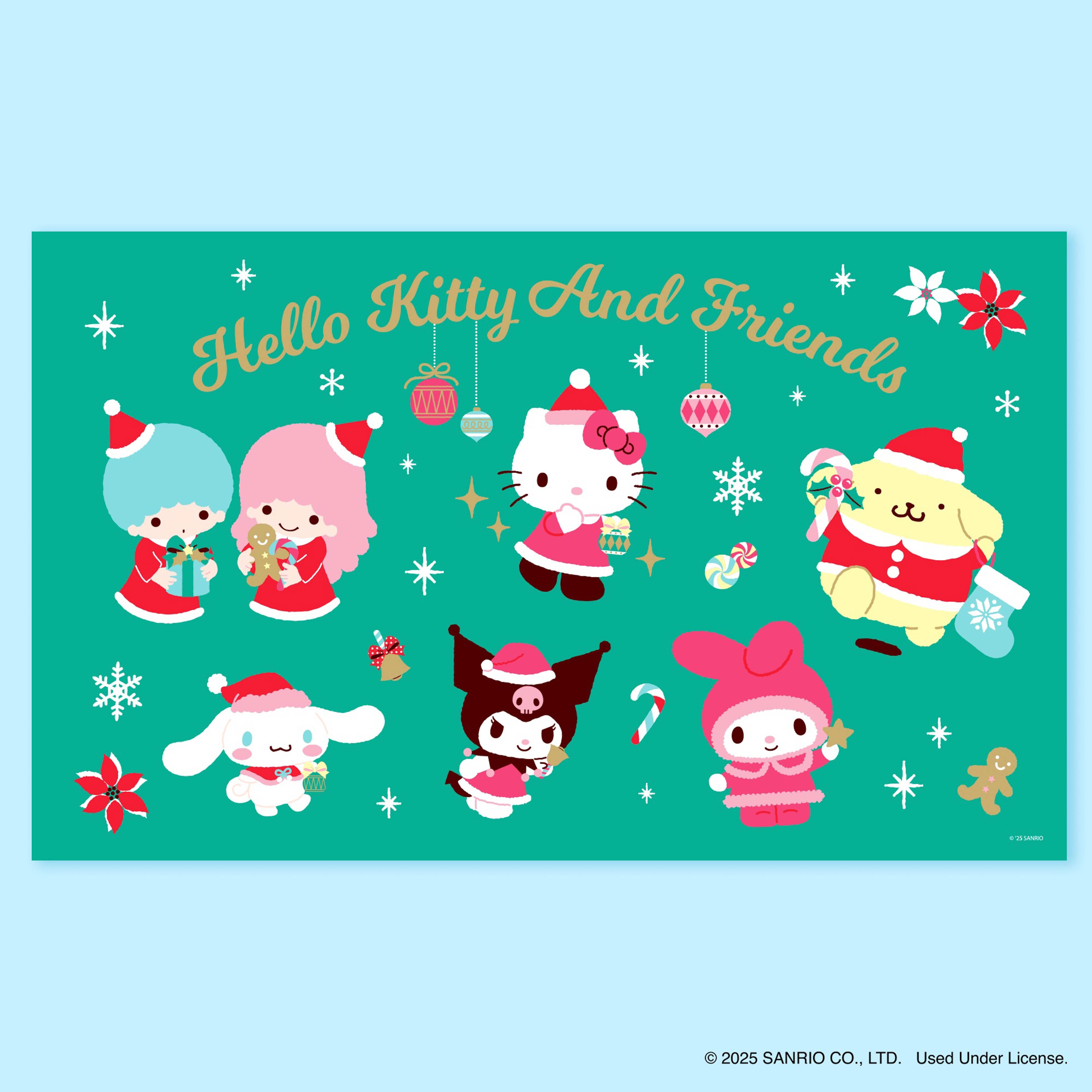 Hello Kitty® & Friends 500 Piece Holiday Ornaments Puzzle