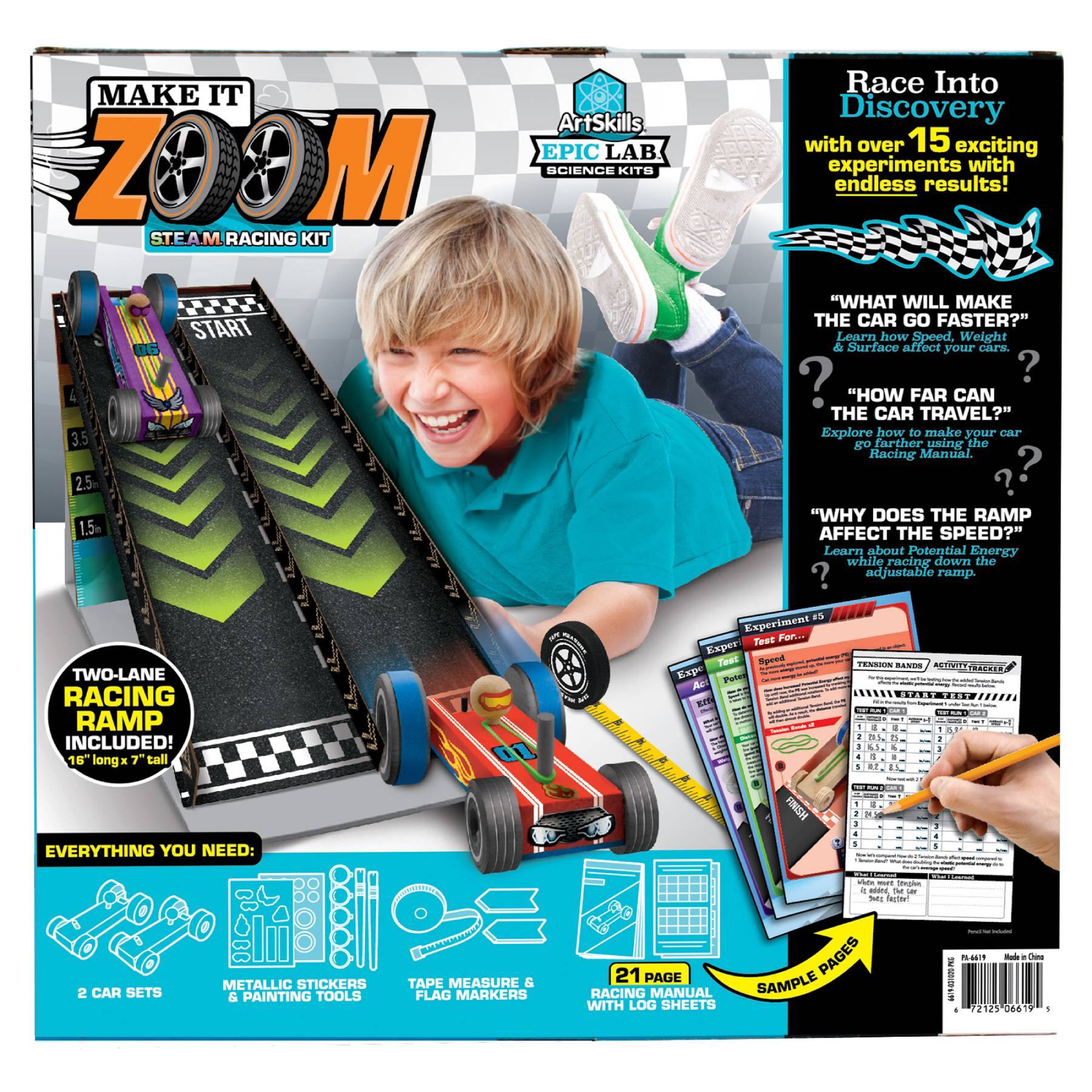 ArtSkills® Epic Lab Make it Zoom STEM Activity Kit
