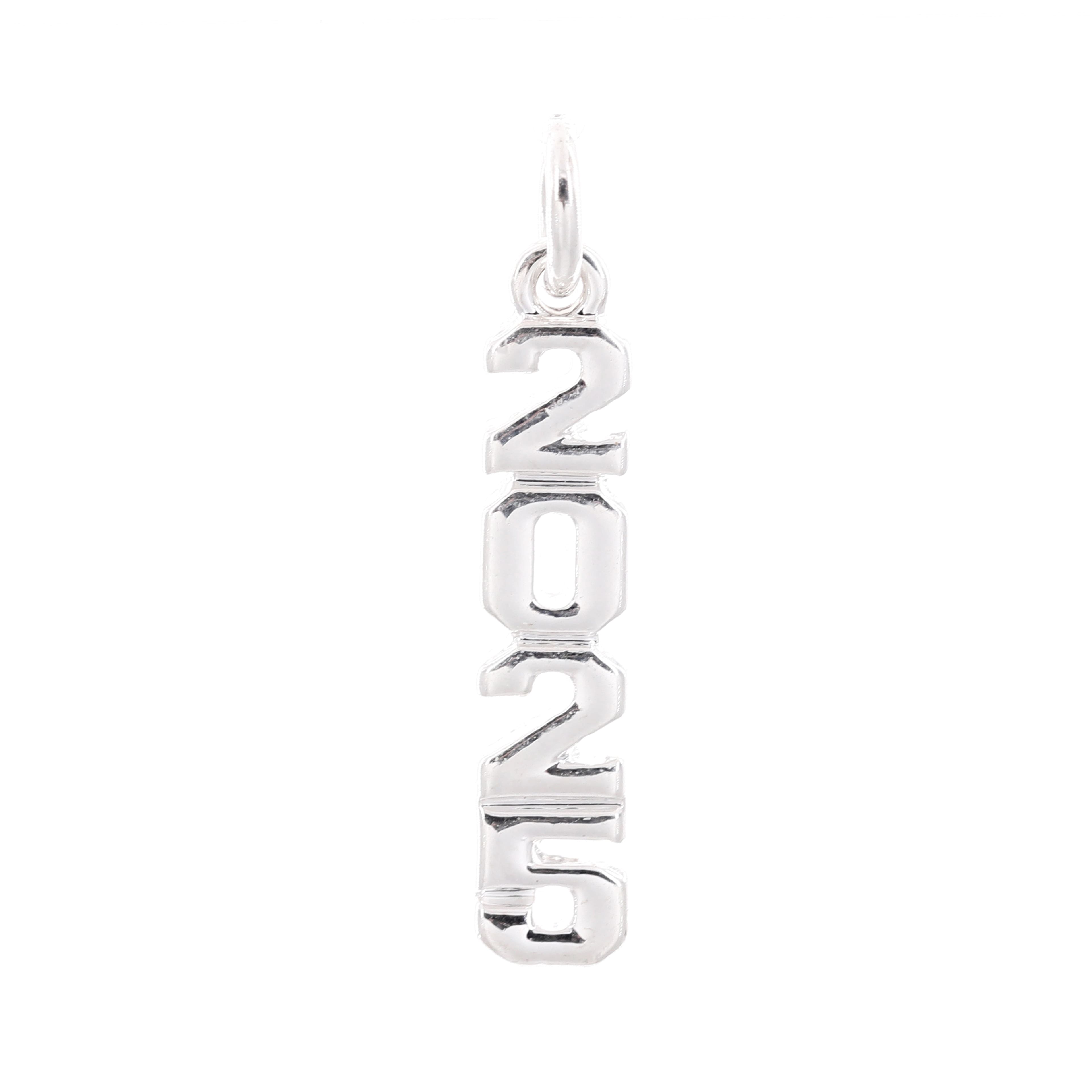 Silver Plated Year Charm by Bead Landing™