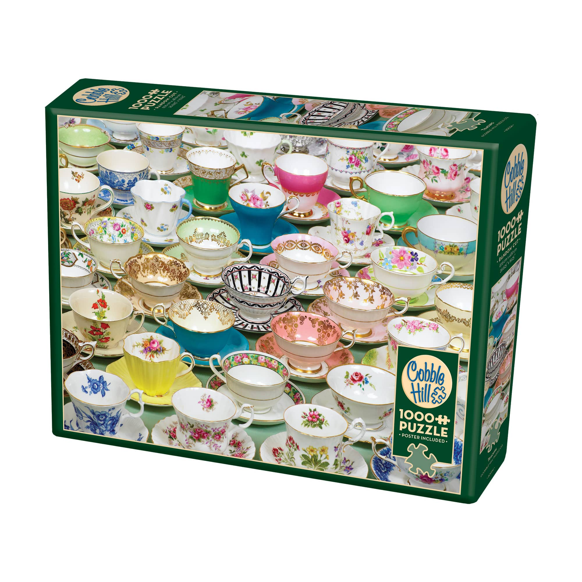 Cobble Hill Teacups 1000 Piece Puzzle