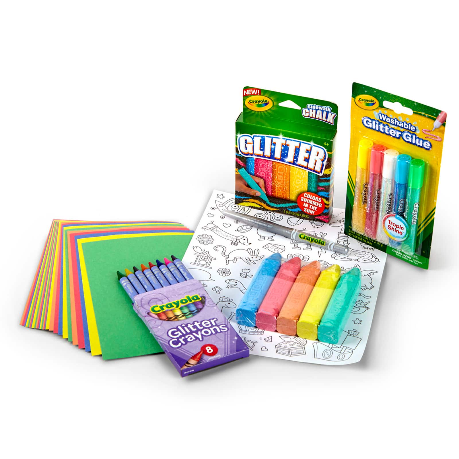 12 Pack: Crayola&#xAE; All That Glitters Kit