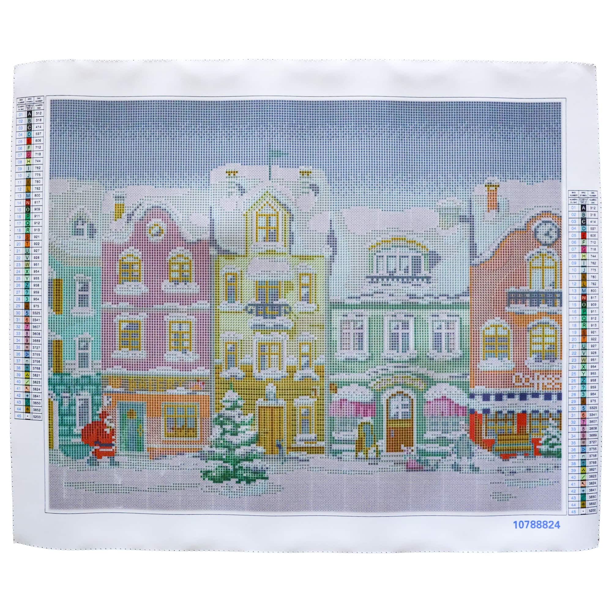 16&#x22; x 20&#x22; Colorful Village Diamond Art Kit by Make Market&#xAE;
