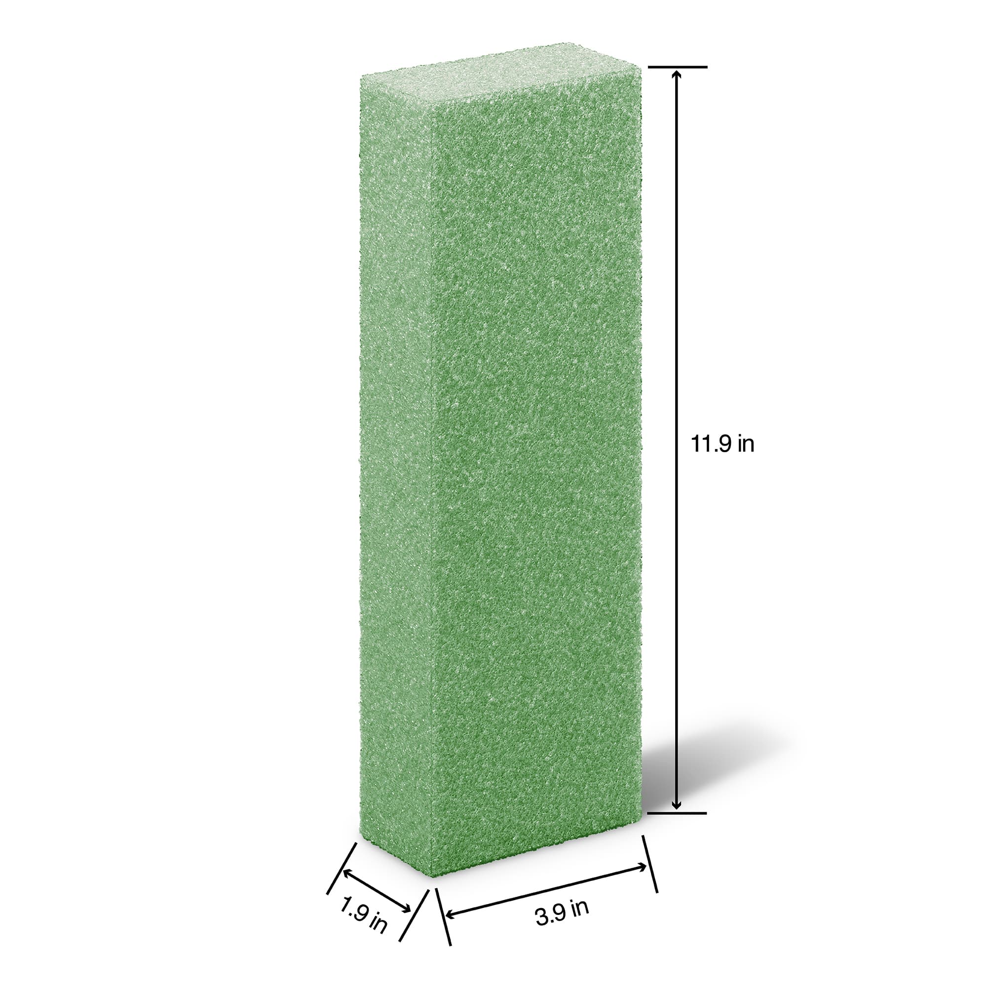 24 Pack: FloraCraft&#xAE; FloraF&#x14D;M&#xAE; 12&#x22; Green Foam Block