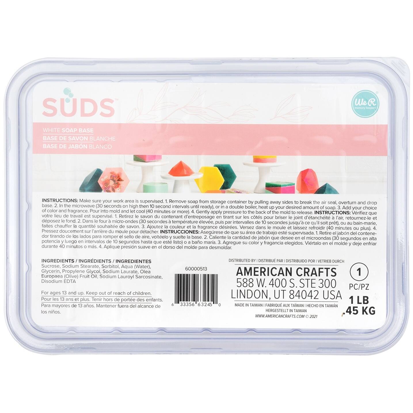 We R Memory Keepers® Suds™ Soap Base