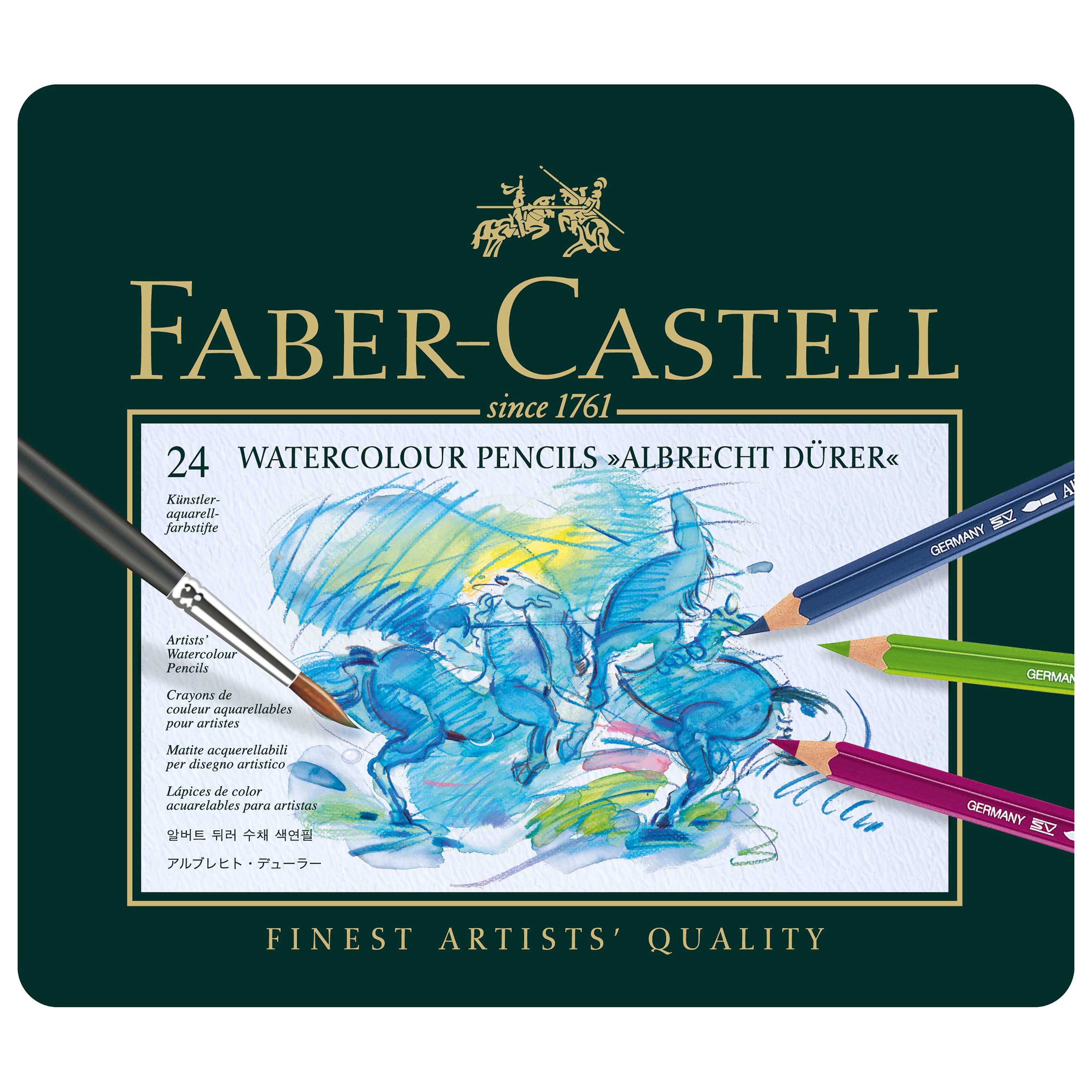 Faber-Castell Albrecht Durer 24 Color Watercolor Pencil Set