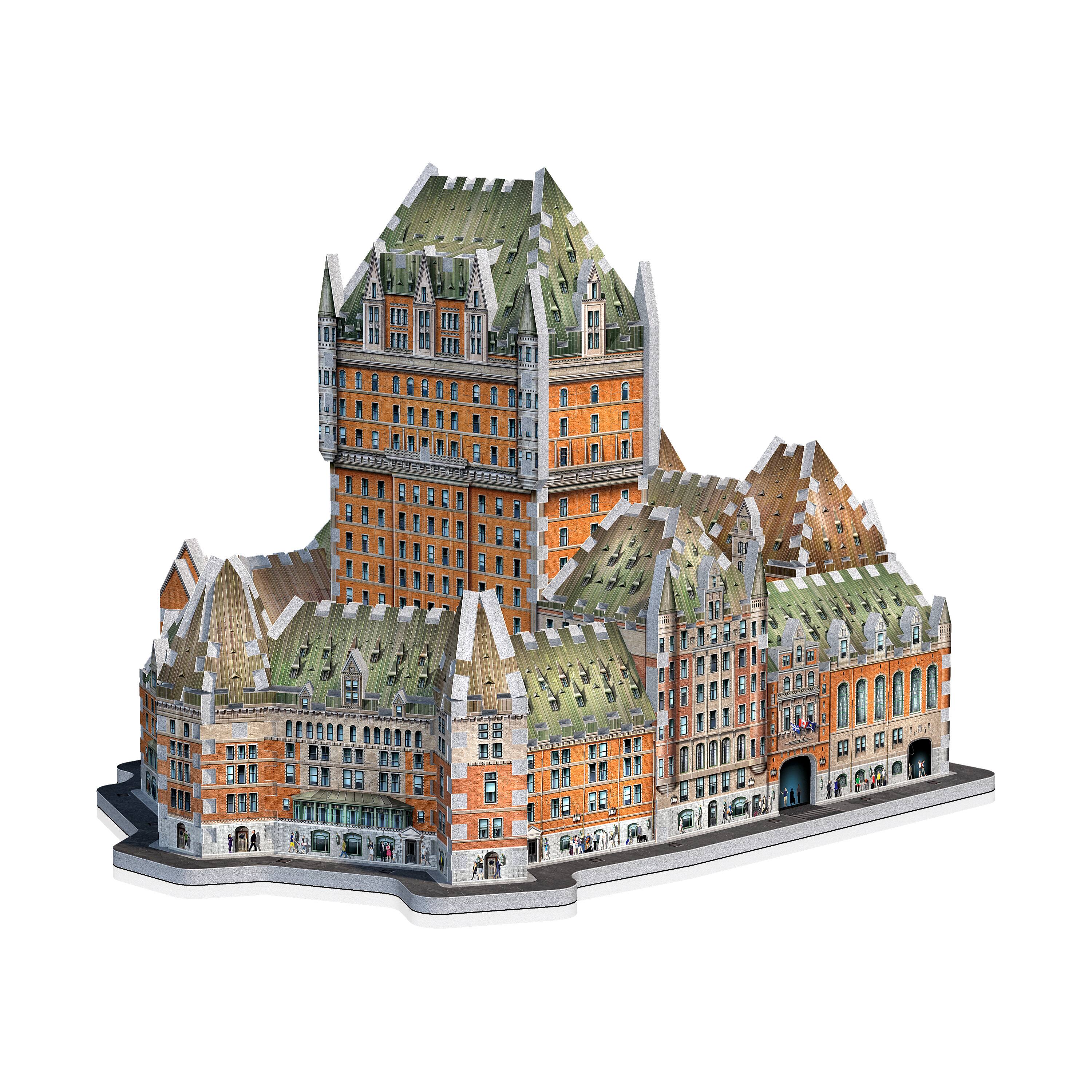 Castles & Cathedrals - Le Chateau Frontenac 3D Puzzle: 865 Pcs