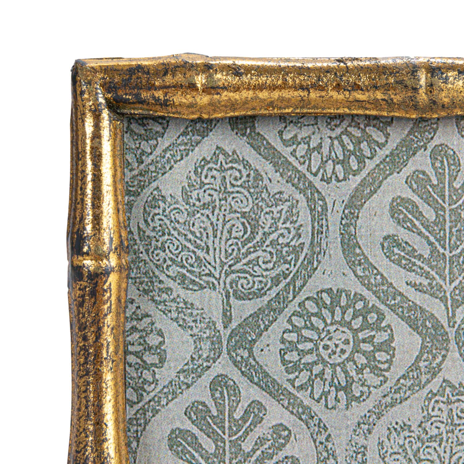 Hello Honey® Gold Colored Metal Bamboo Style Photo Frame