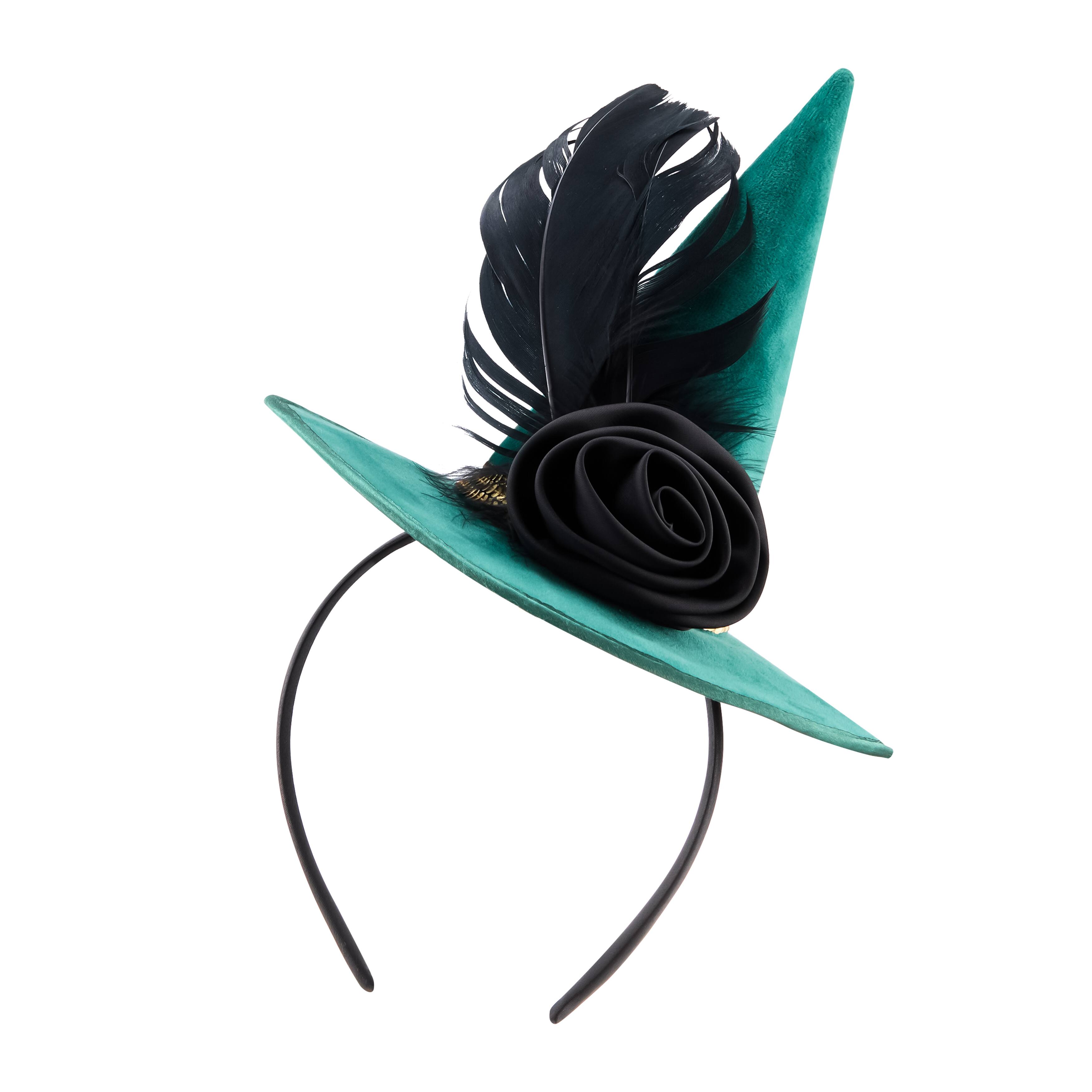 green witch hat headband