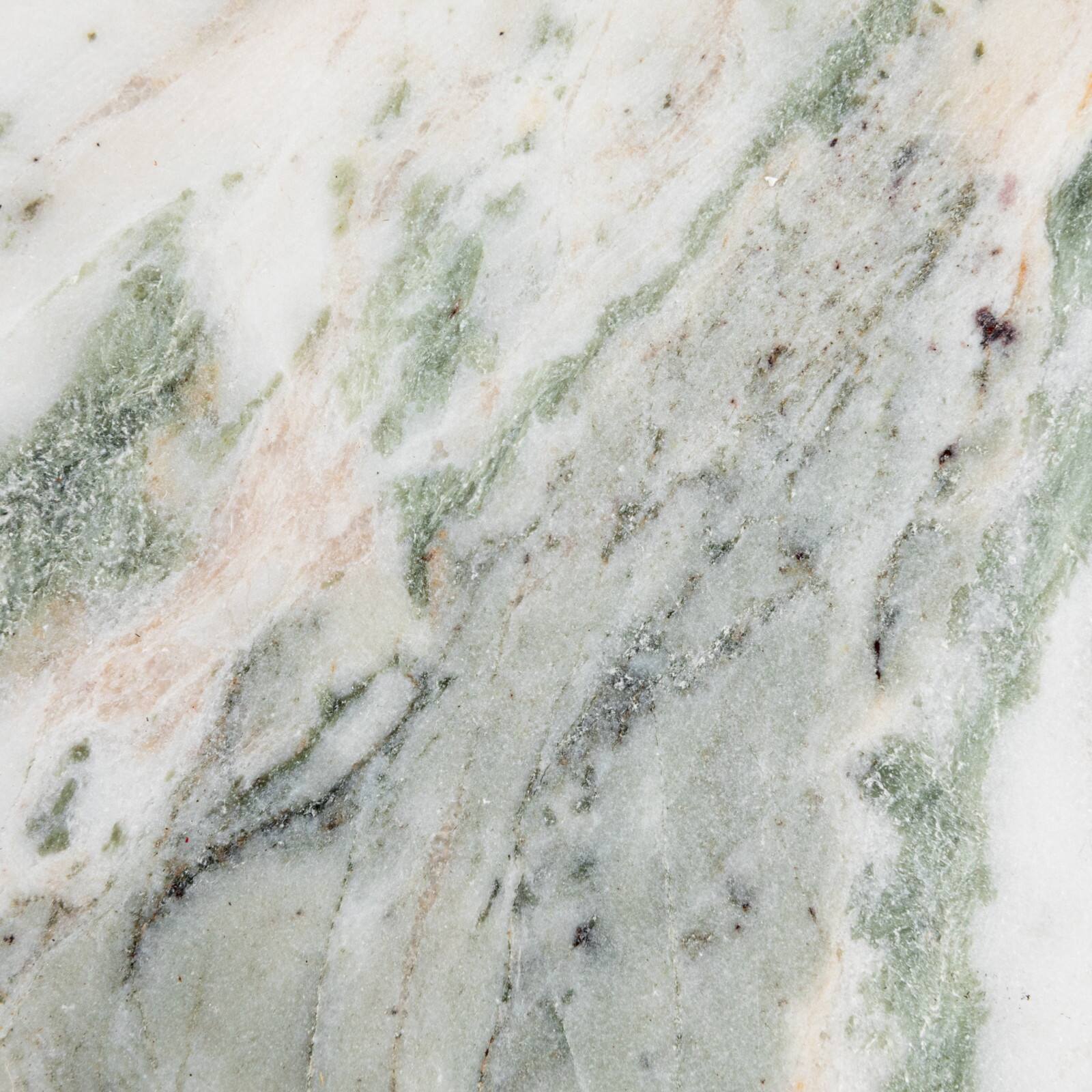 Hello Honey 12" x 8" Green Marble Cutting Board with Knife