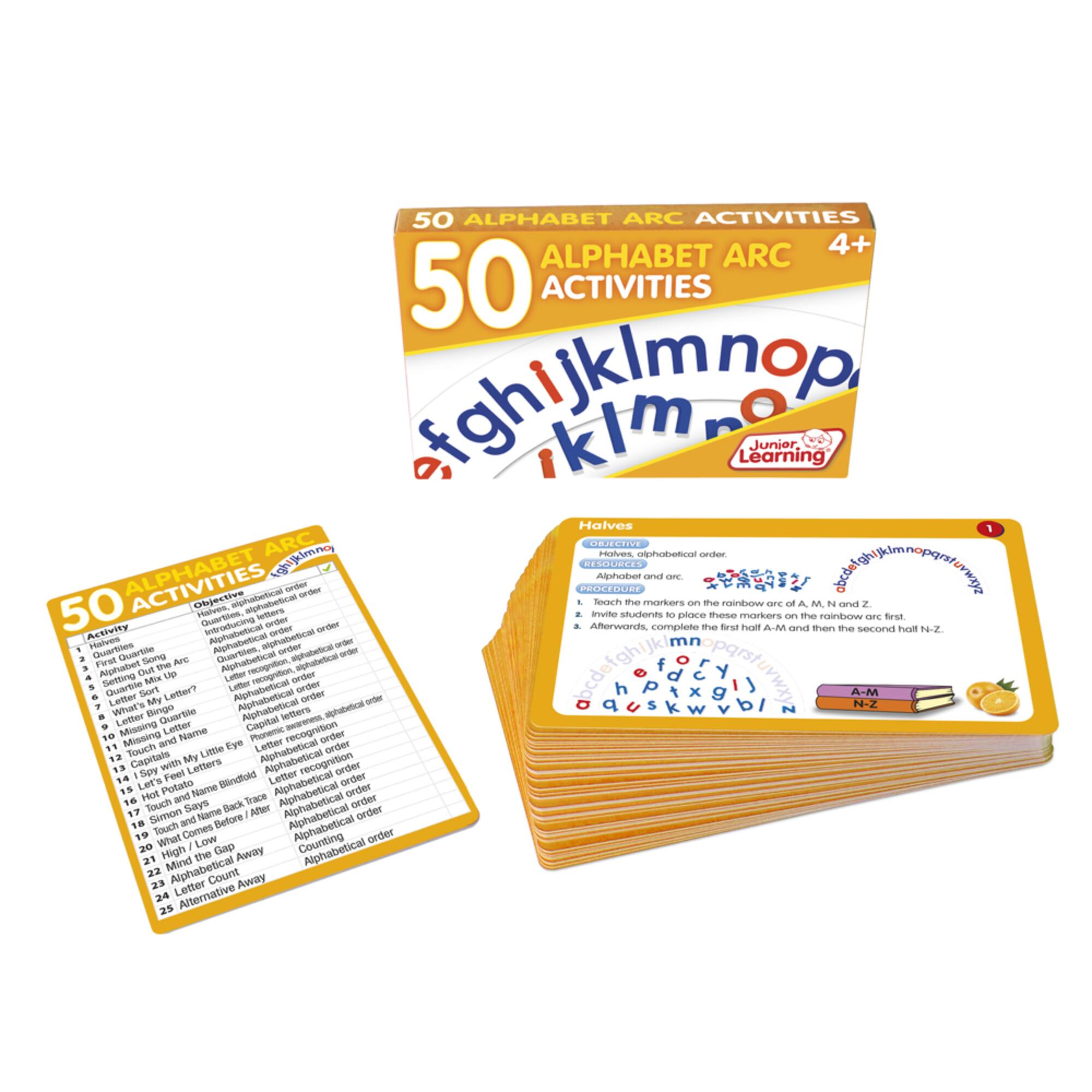 Junior Learning® 50 Alphabet Arc Activities