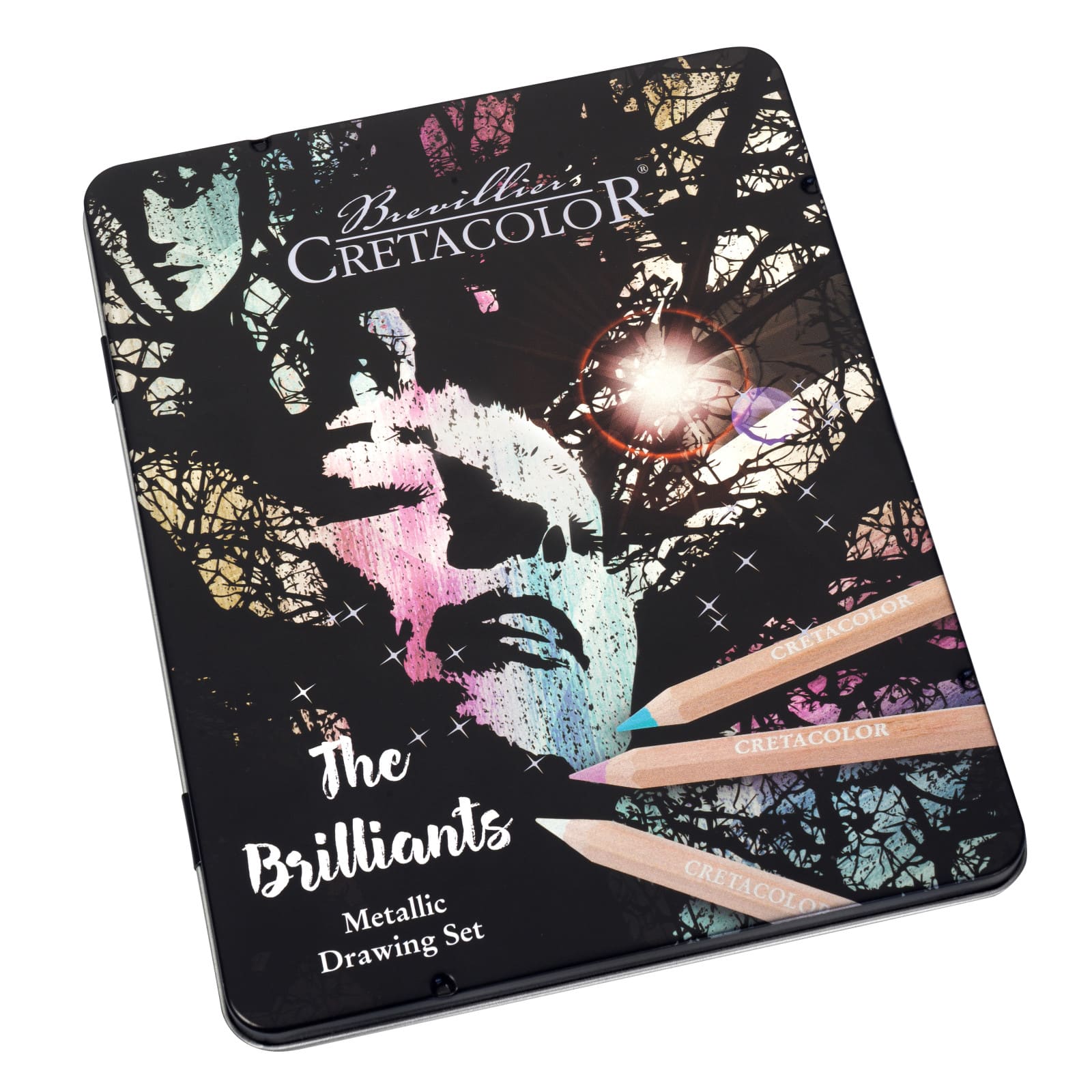 3 Packs: 12 ct. (36 total) Cretacolor The Brilliants Metallic Colored Pencils