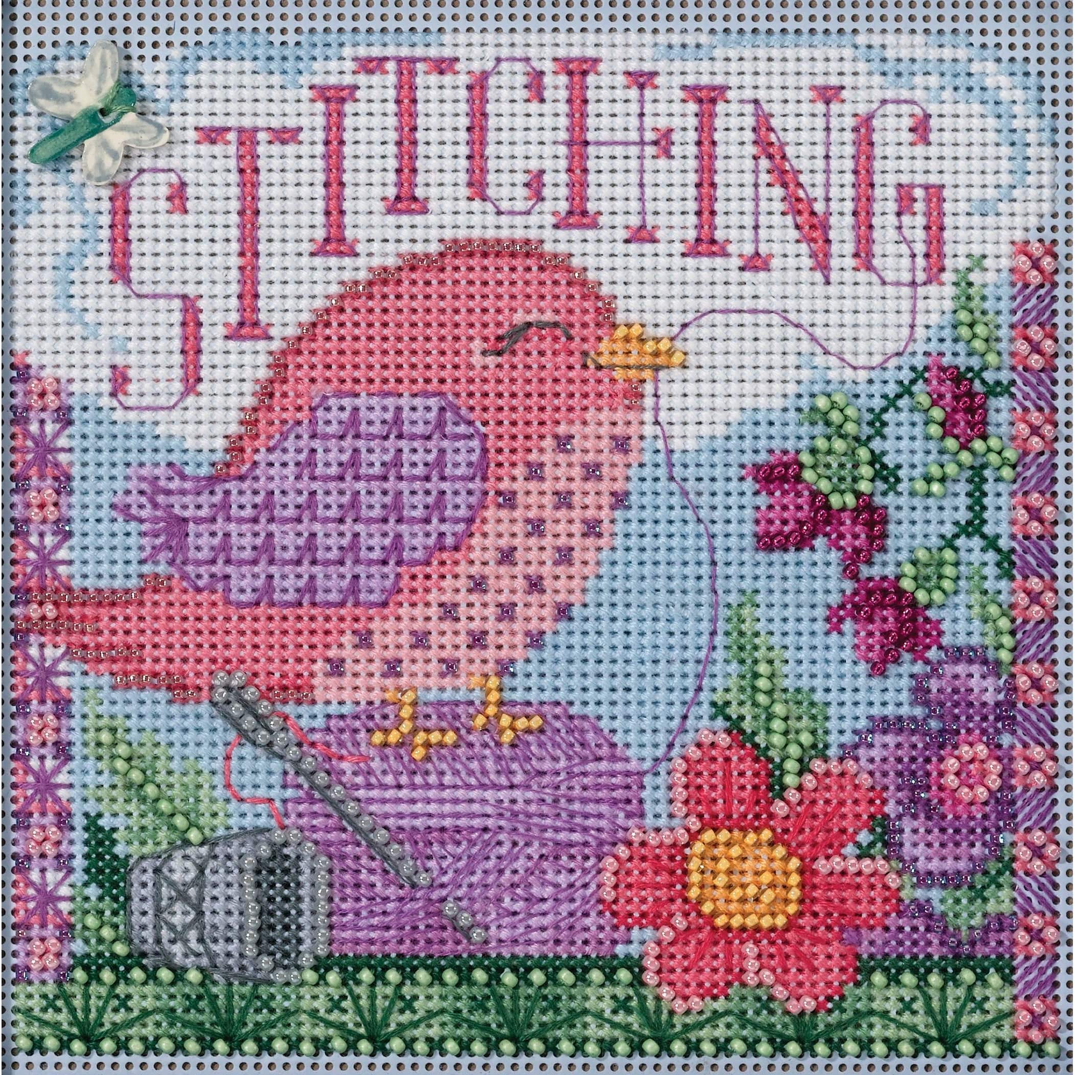 Mill Hill® Stitching Buttons & Beads Counted Cross Stitch Kit