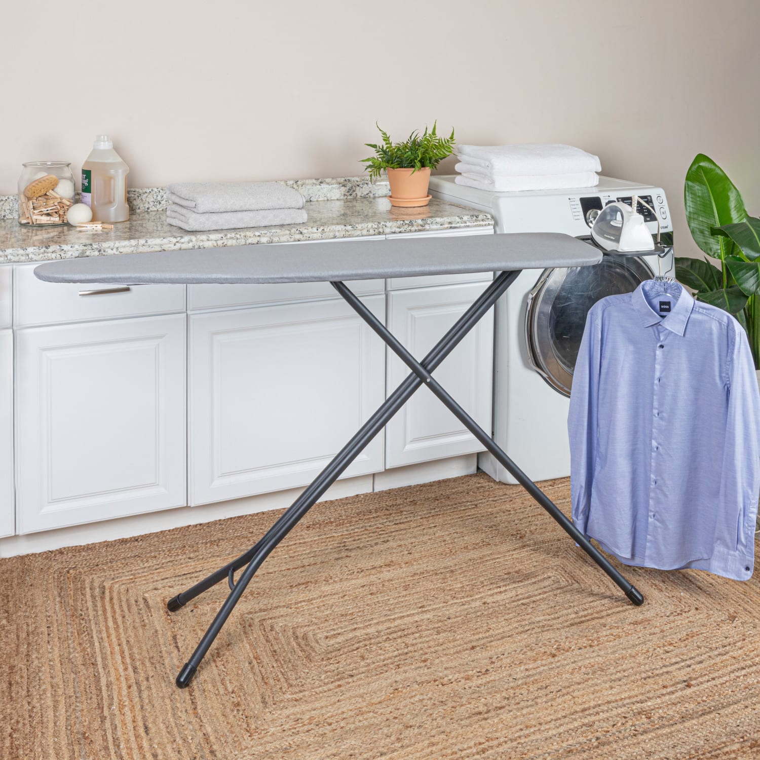 Household Essentials Matte Black Ultra Ironing Board