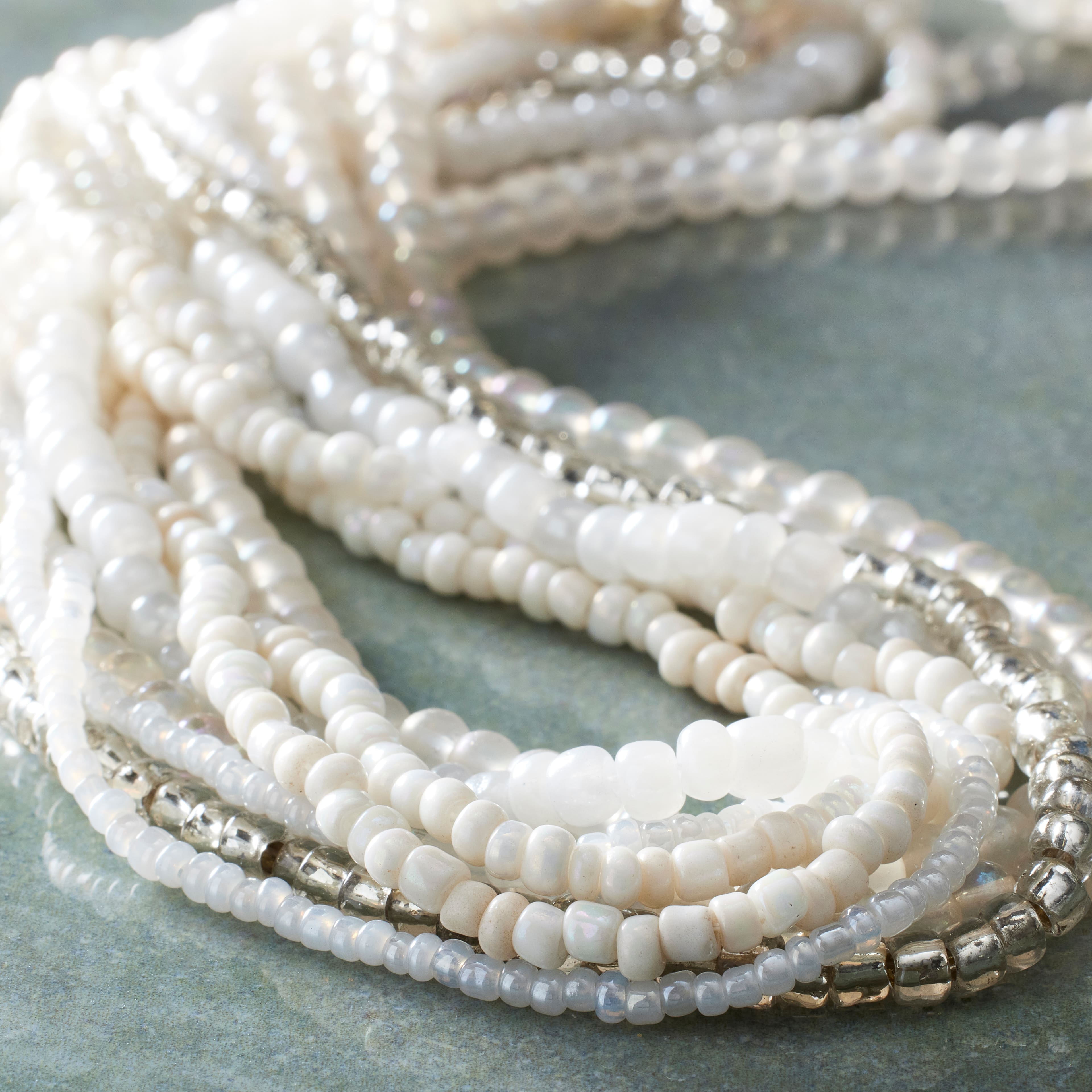 12 Pack: Crystal Glass Mix Beads by Bead Landing™