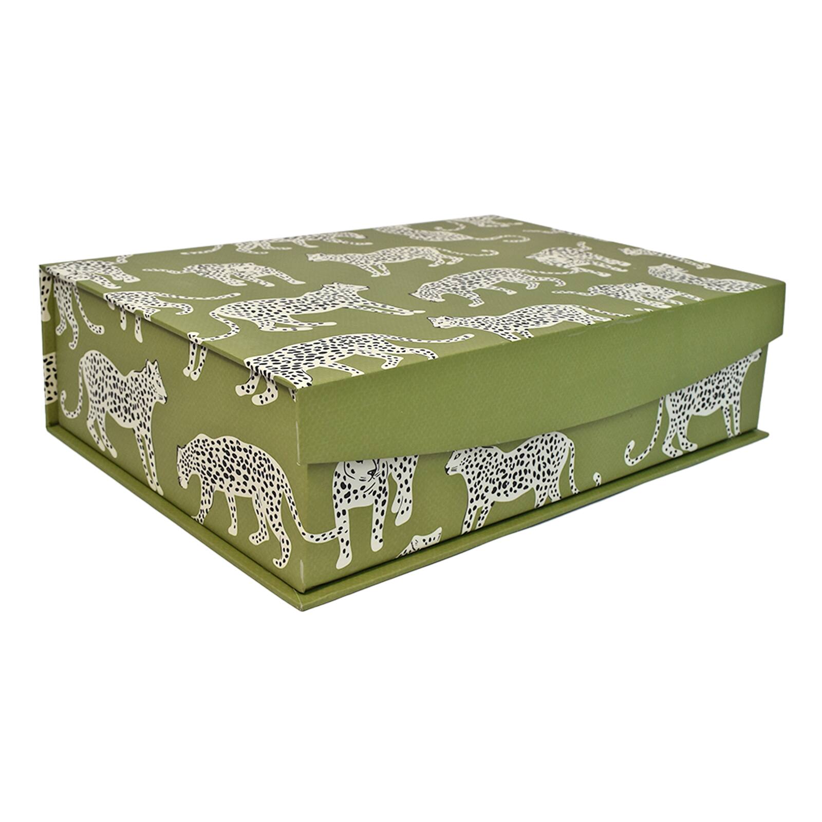 Small Safari Flip Top Decorative Box by Ashland®