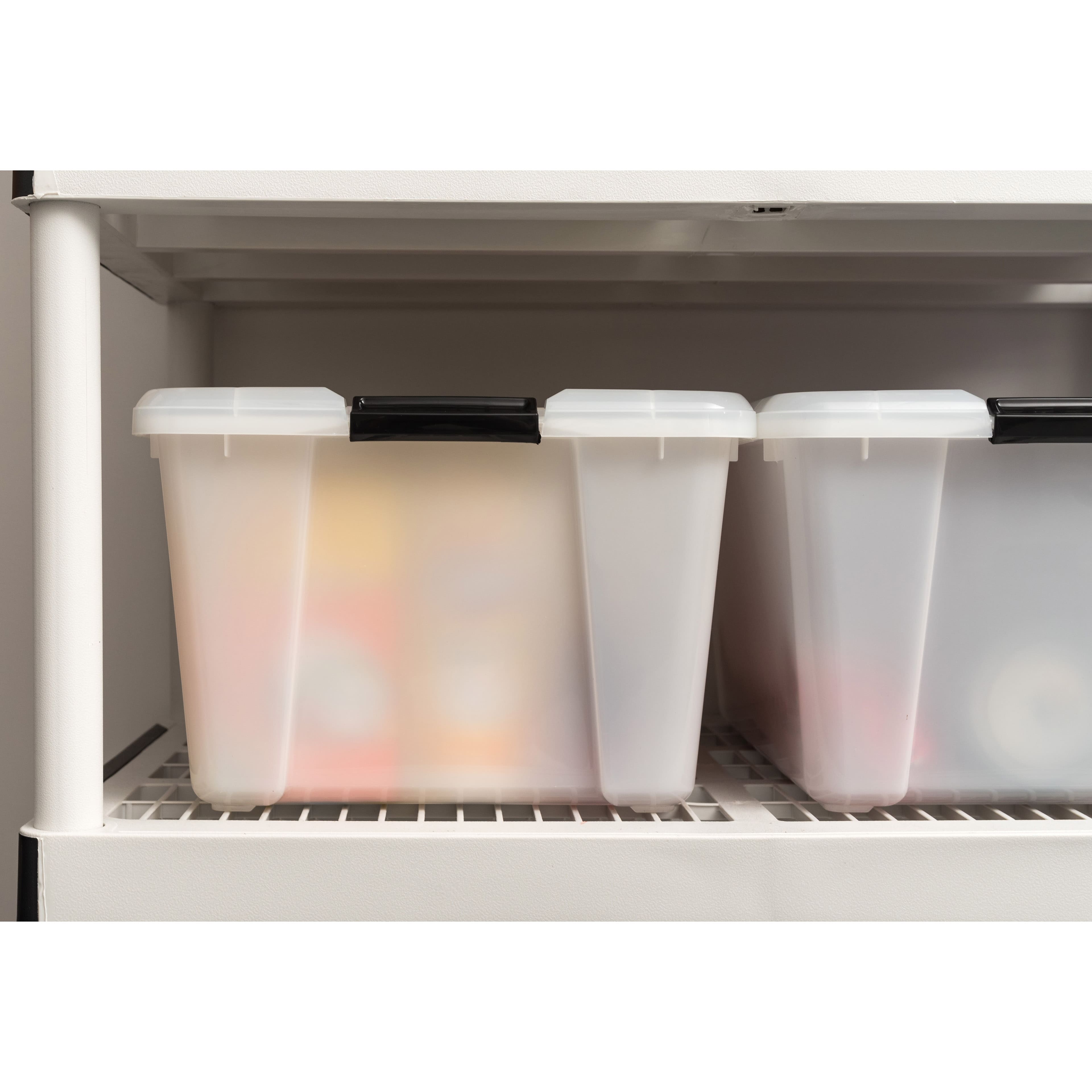 IRIS® 45qt. Pearl Latching Storage Boxes, 4ct.