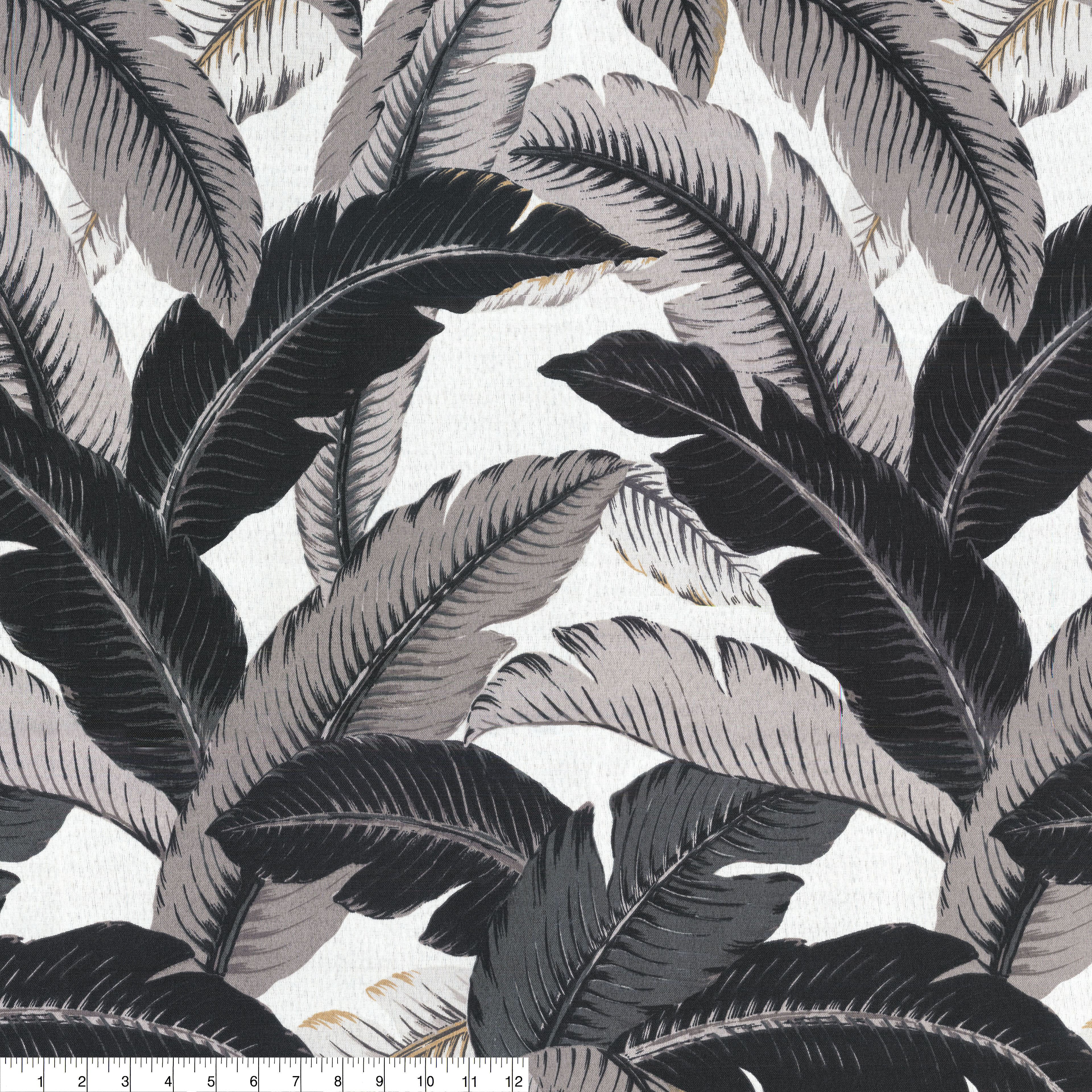 Tommy Bahama Onyx Swaying Palms Outdoor Fabric