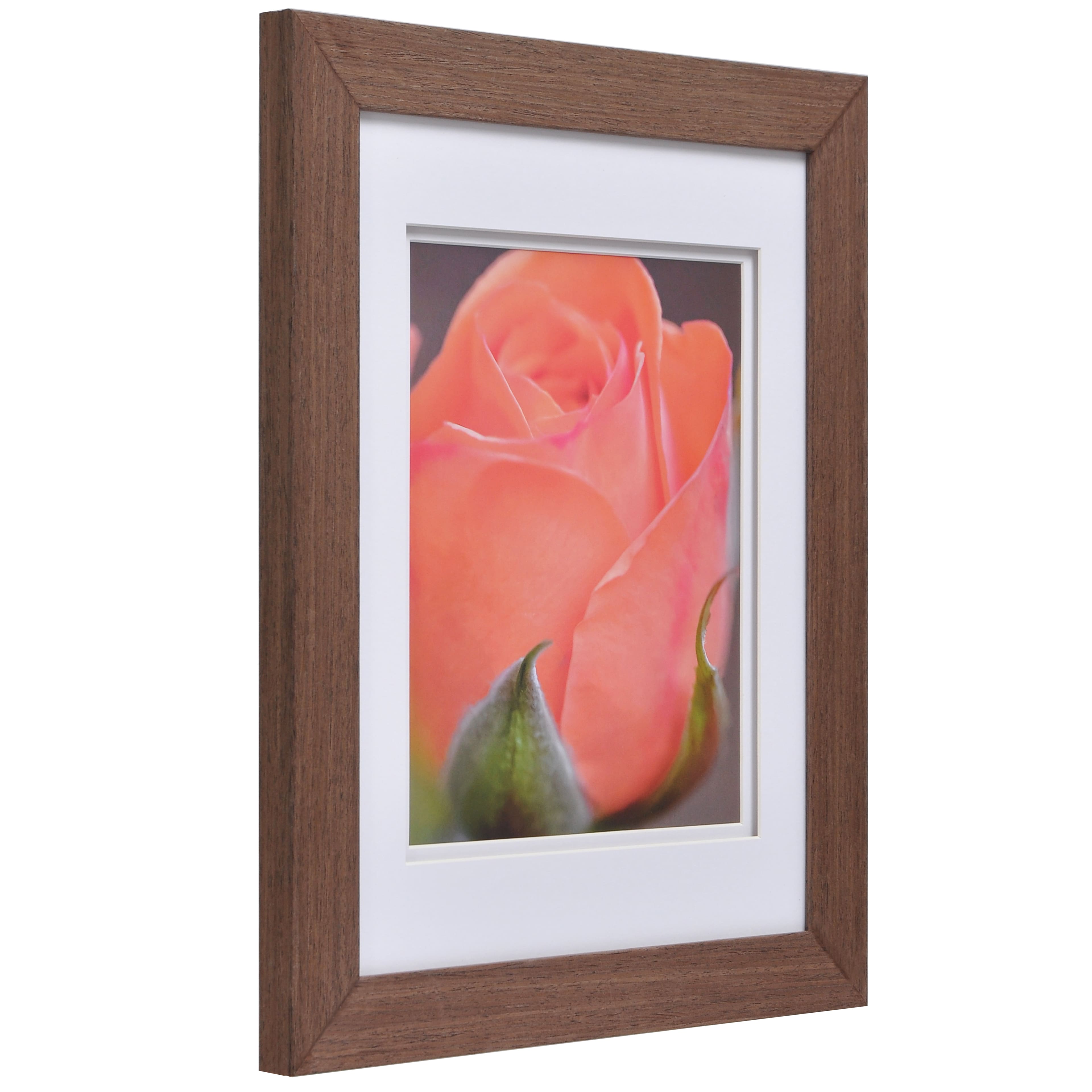 6 Pack: Gallery&#x2122; Medium Brown Frame with Mat by Studio D&#xE9;cor&#xAE;