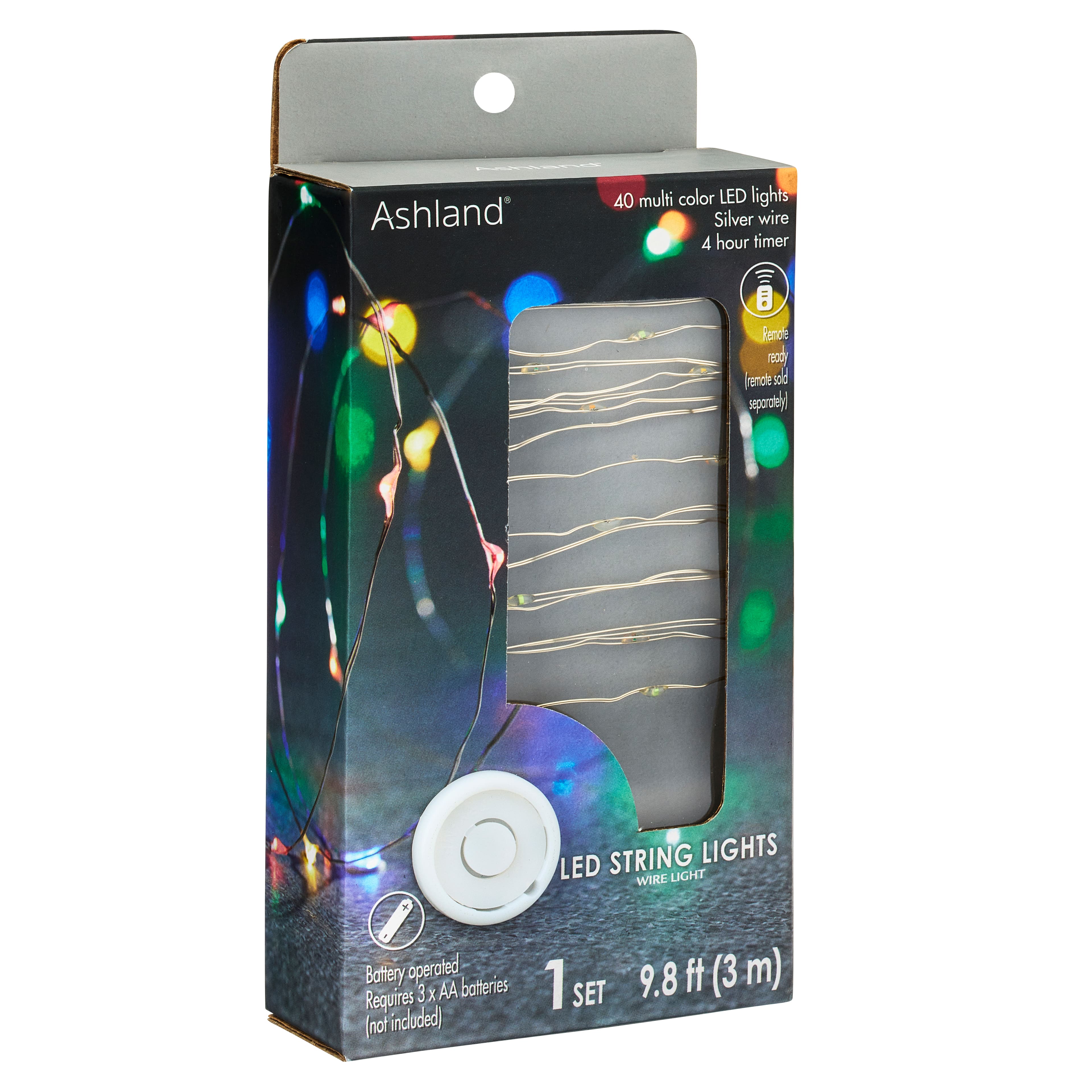 12 Pack: Apothecary &#x26; Company&#x2122; 10ft. Multicolor Decorative Micro LED String Lights