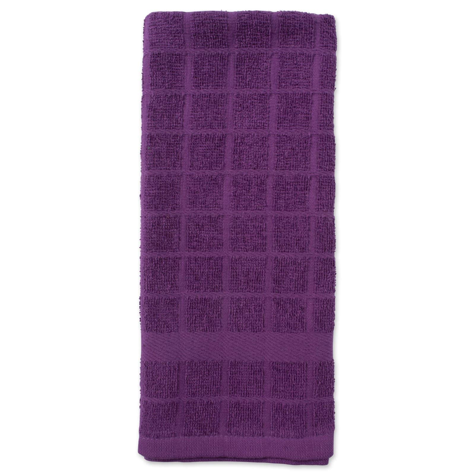 DII® Windowpane Terry Dish Towels, 4ct.