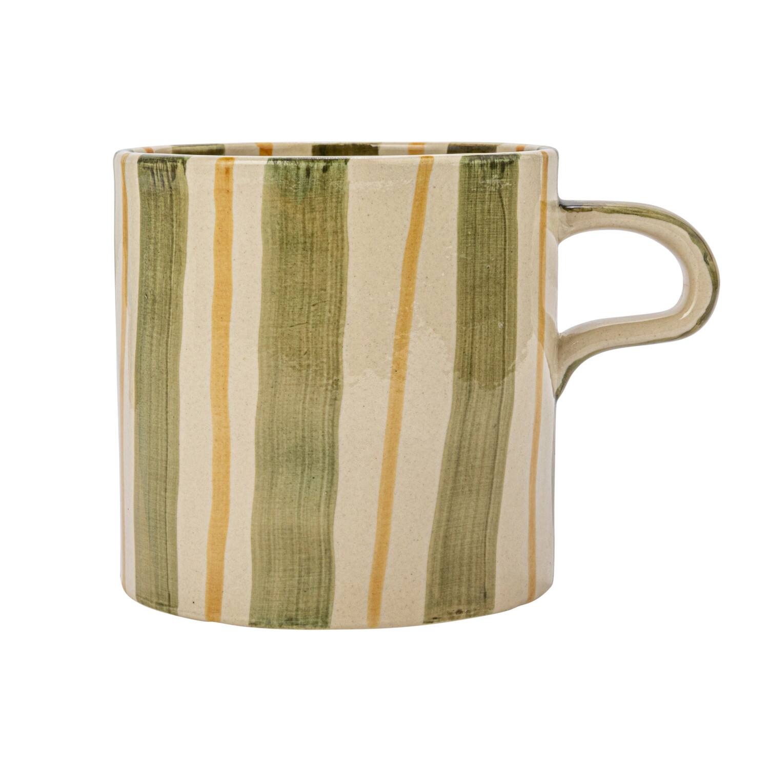 Hello Honey&#xAE; 5&#x22; Striped Stoneware Mug Set
