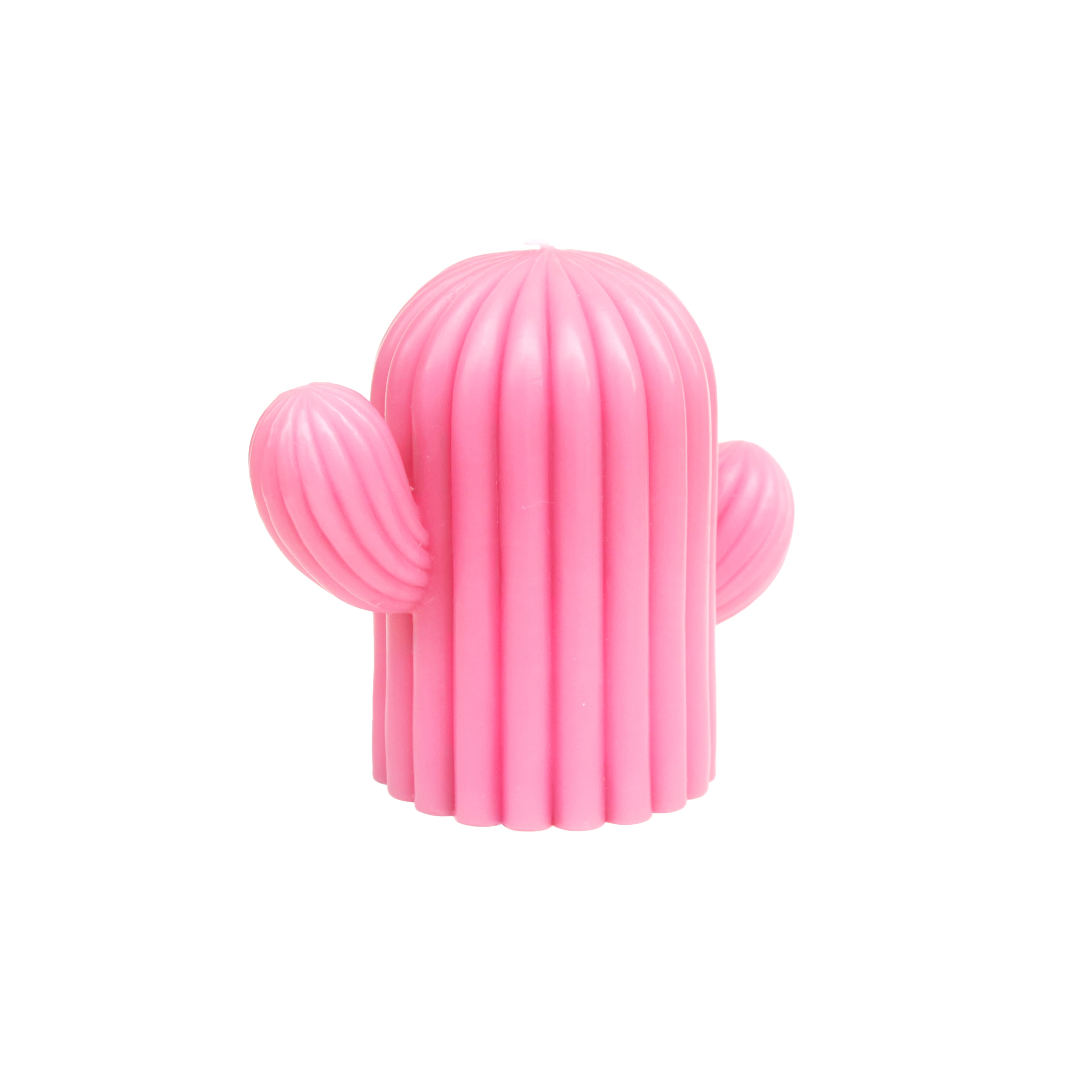 5&#x22; Pink Cactus Unscented Candle by Ashland&#xAE;