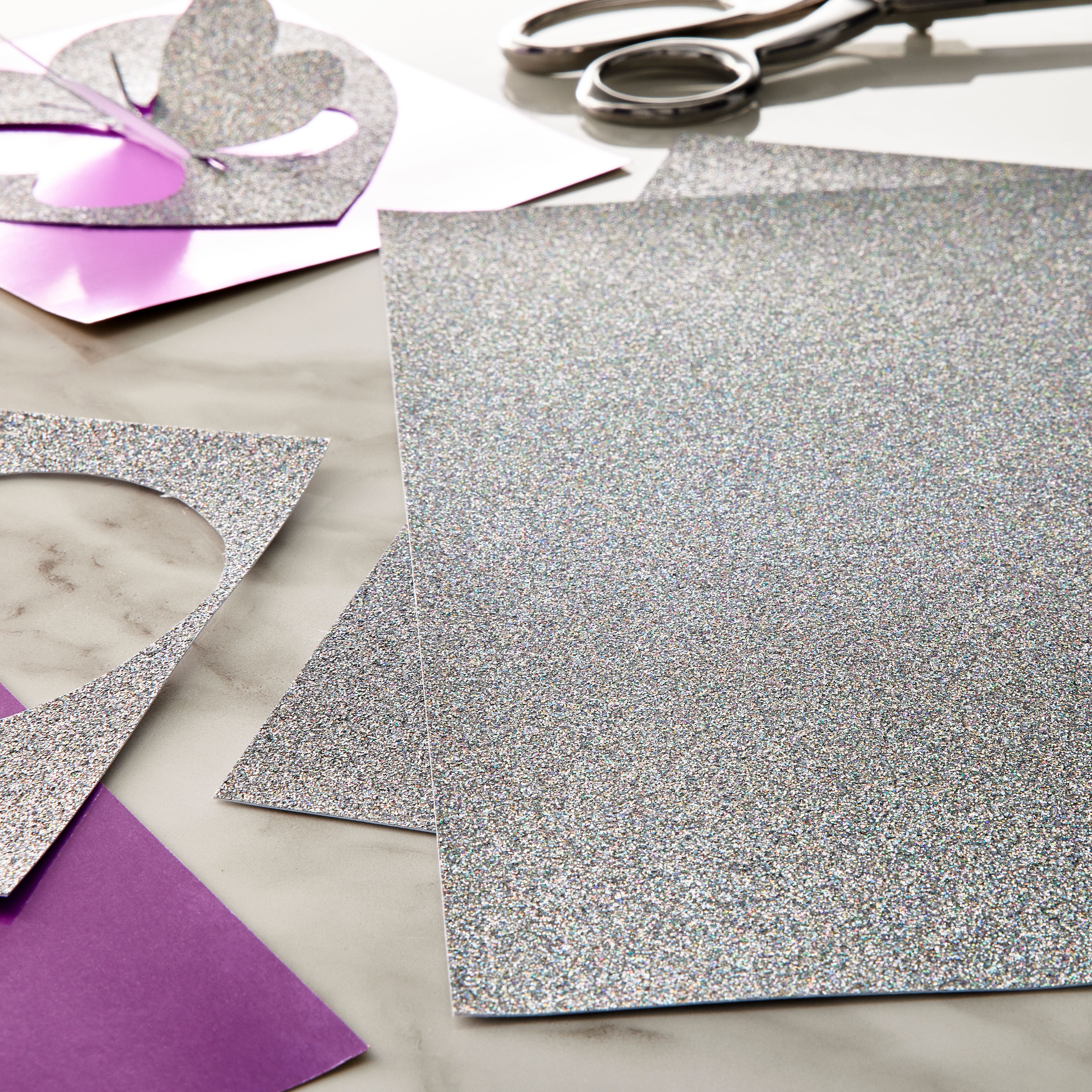 30 Pack: 12" x 12" Glitter Paper by Recollections™