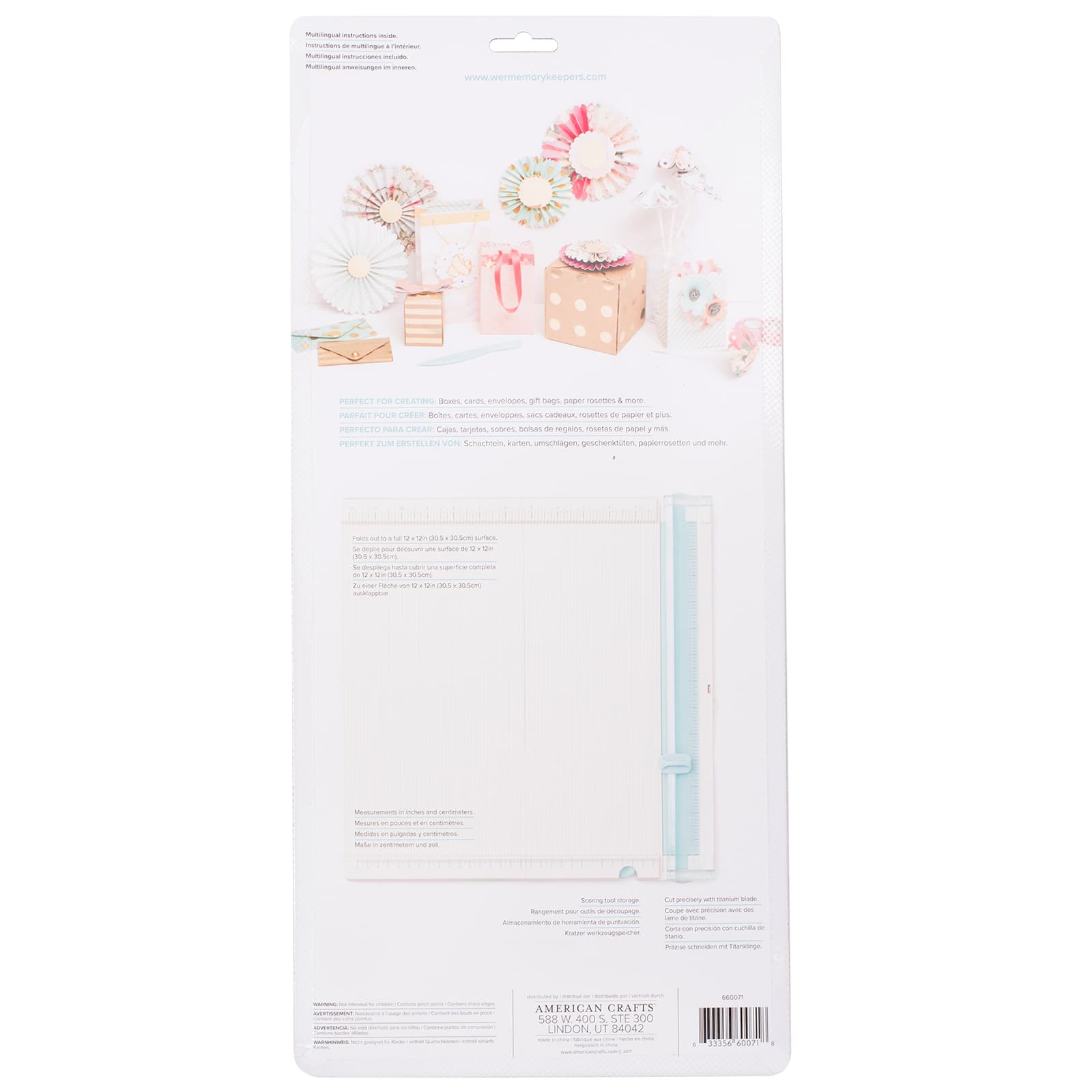 We R Memory Keepers&#xAE; Crafter&#x27;s Essentials&#x2122; Trim &#x26; Score Board